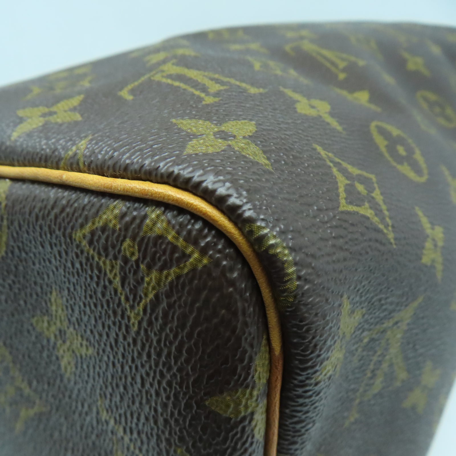 LOUIS VUITTON 【激減優惠】Monogram Speedy 30金扣手挽袋啡色