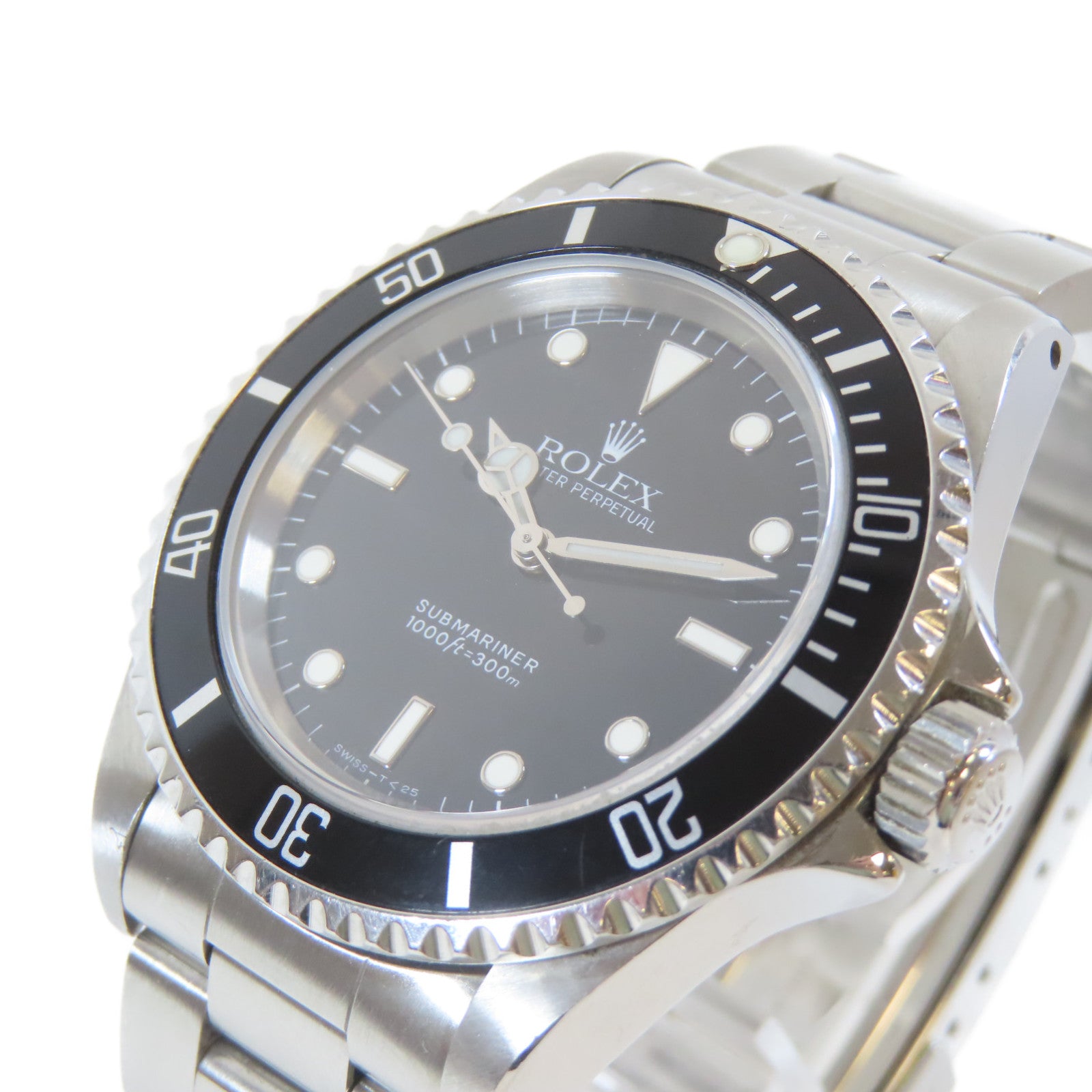 ROLEX Submariner不鏽鋼手錶自動機芯黑色