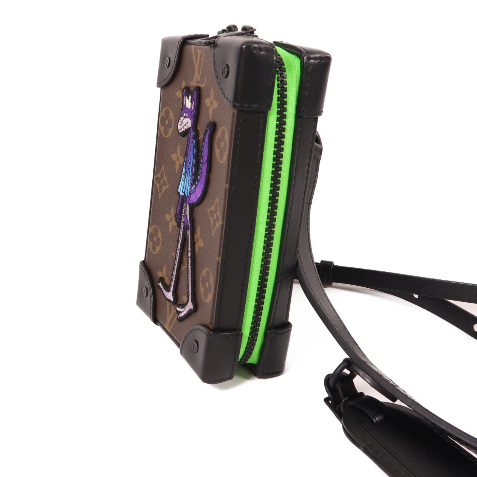 LOUIS VUITTON LV Soft Trunk Phone Box Shoulder Bag M80144 Monogram