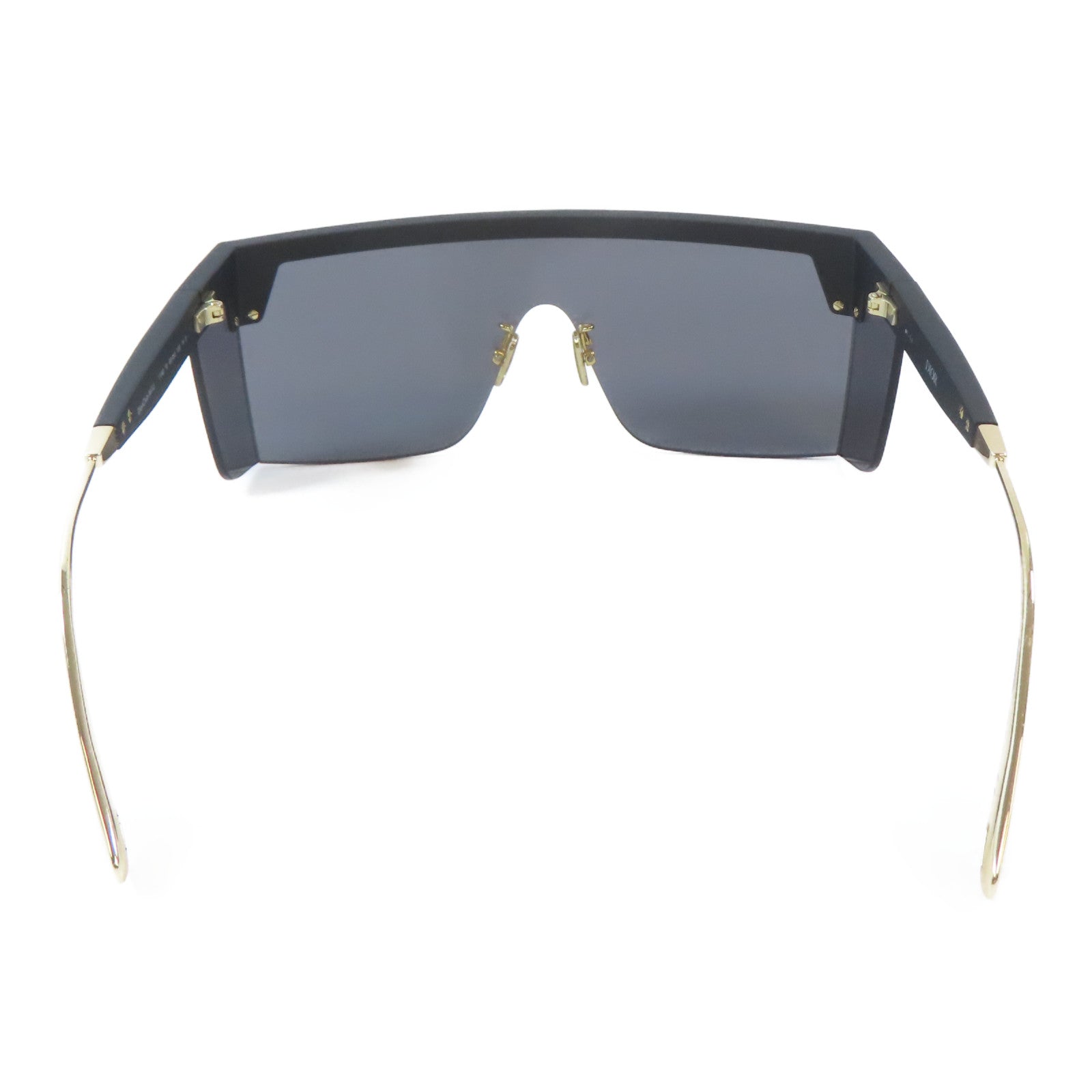 Dior PVC/金屬M1U Sunglasses太陽眼鏡黑色/金色
