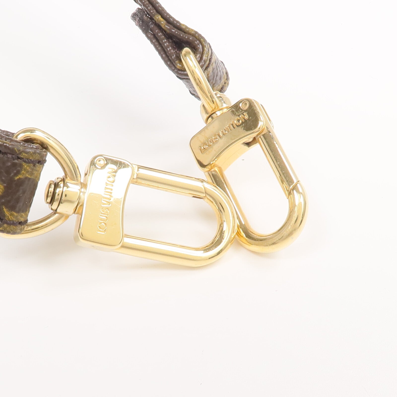 LOUIS VUITTON Monogram Shoulder Strap金扣肩帶
