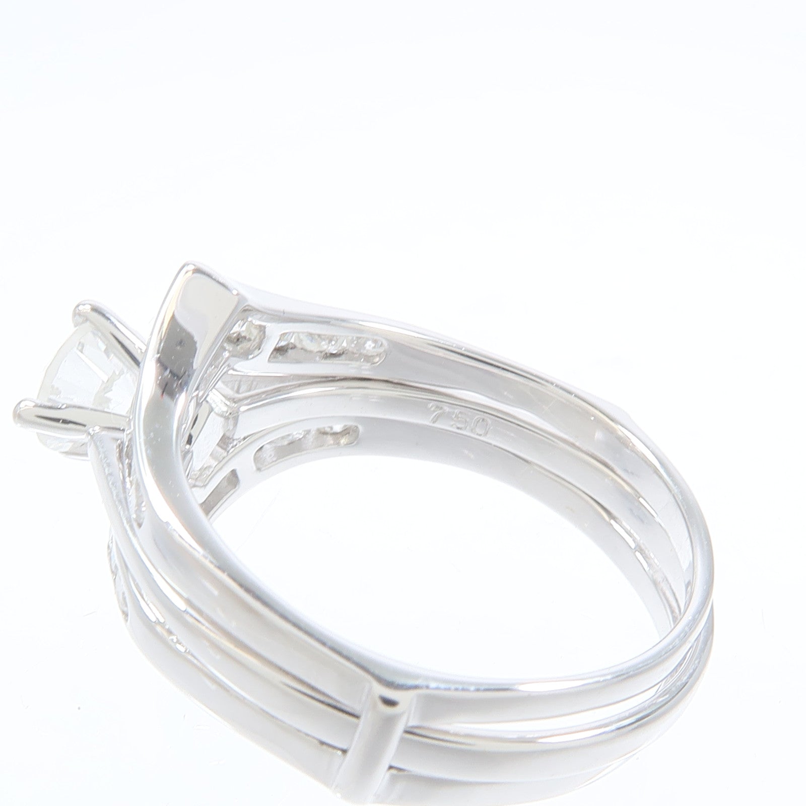 JEWELRY 18K白金Diamond Ring鑽石戒指