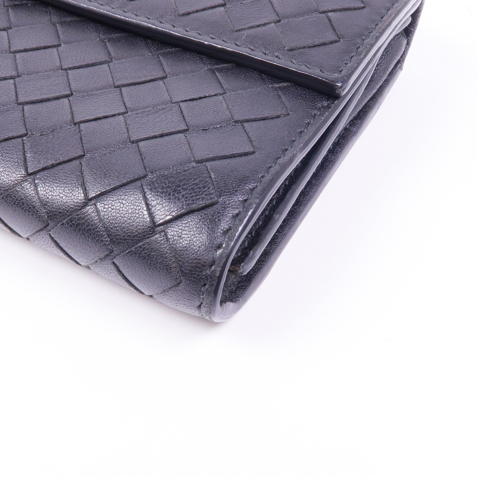 BOTTEGA VENETA 【激減優惠】羊皮皮革Long Wallet長錢包