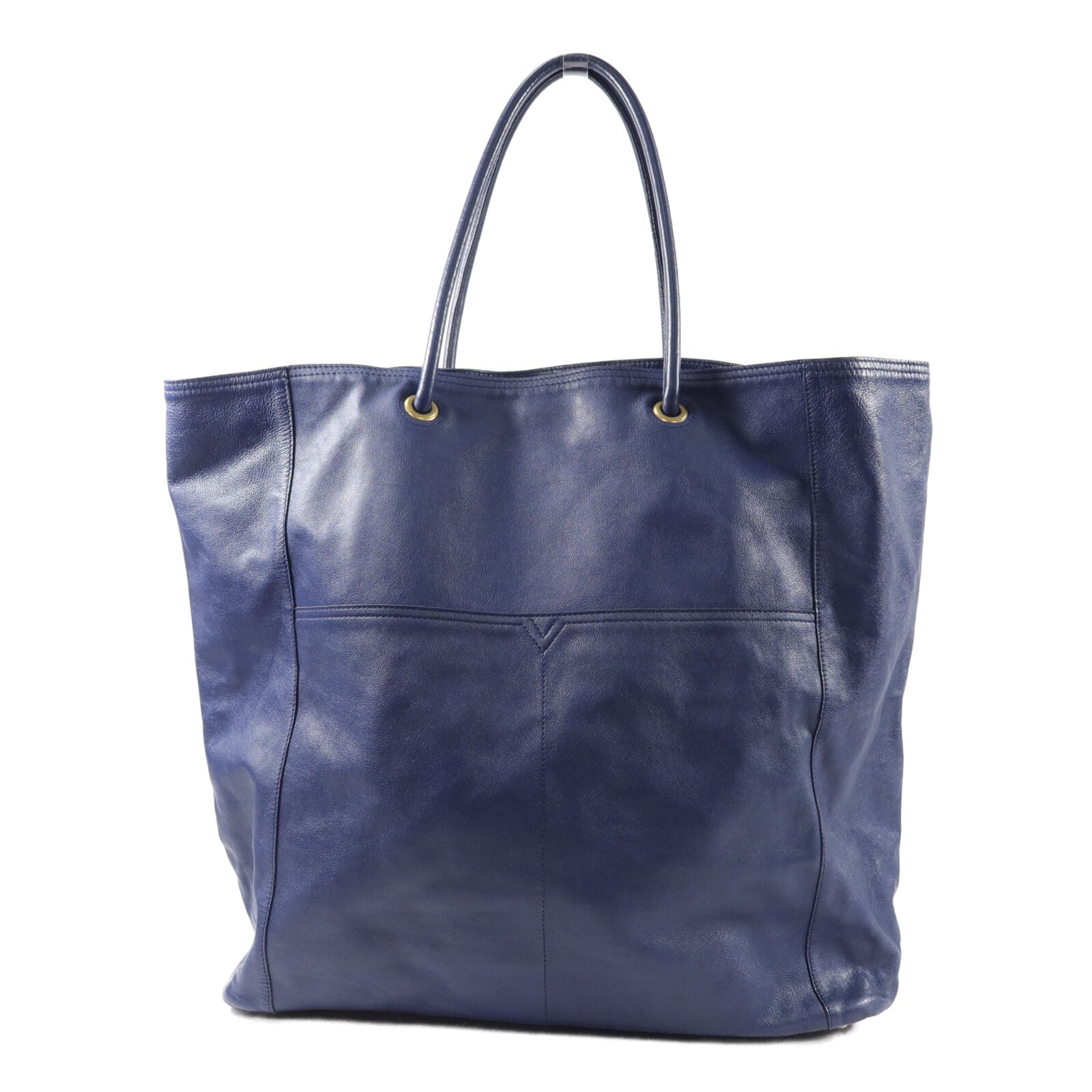 YVES SAINT LAURENT 牛皮皮革Tote Bag手挽袋