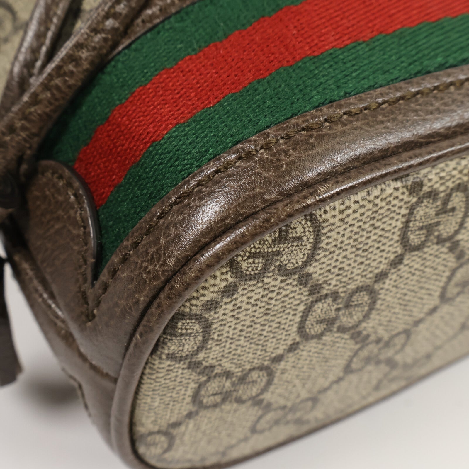 GUCCI 塗層帆布Ophidia GG MIni Bucket