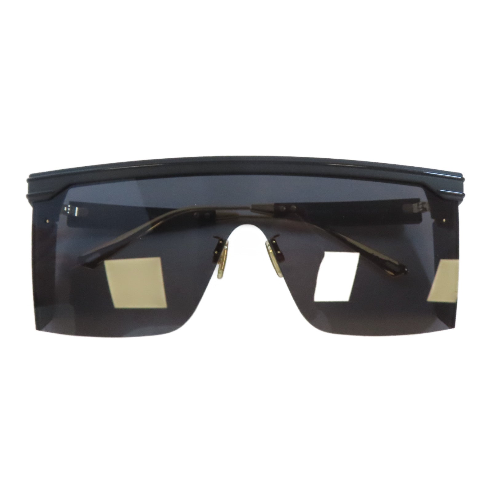 Dior PVC/金屬M1U Sunglasses太陽眼鏡黑色/金色