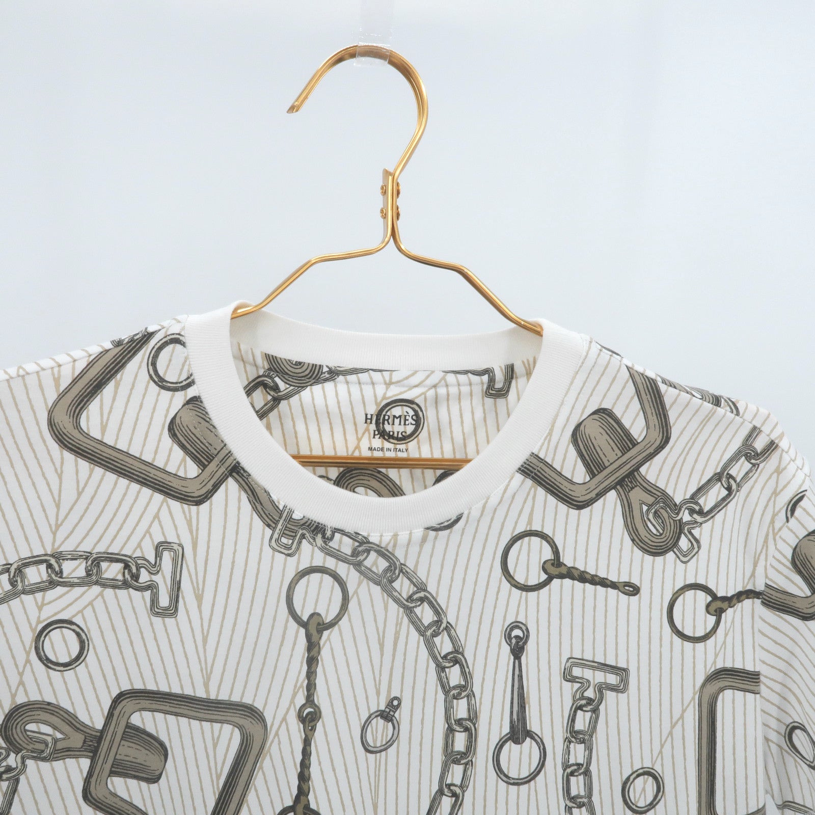 HERMES Cotton Effet Kaleidoscope Short Tee Dress連身裙