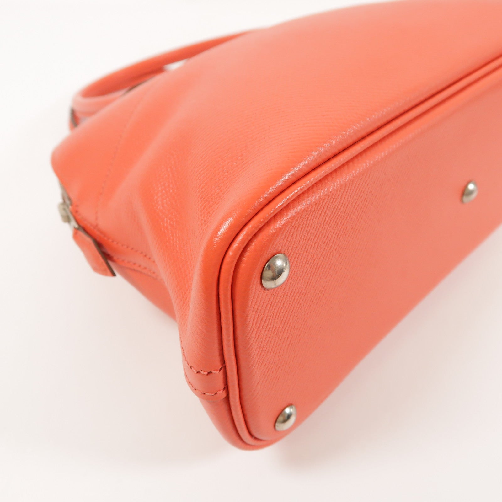 HERMES PHW Bolide 27 2 Way Shoulder Bag Veau Epsom Leather Red