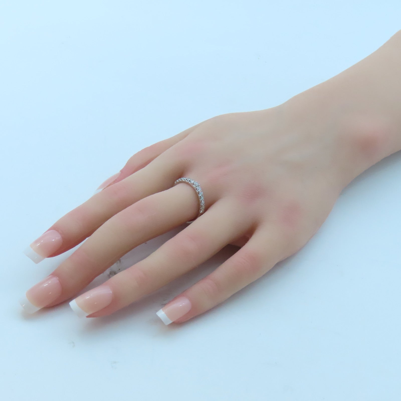JEWELRY 18K白金Diamond Ring 0.50ct鑽石戒指US#7.25