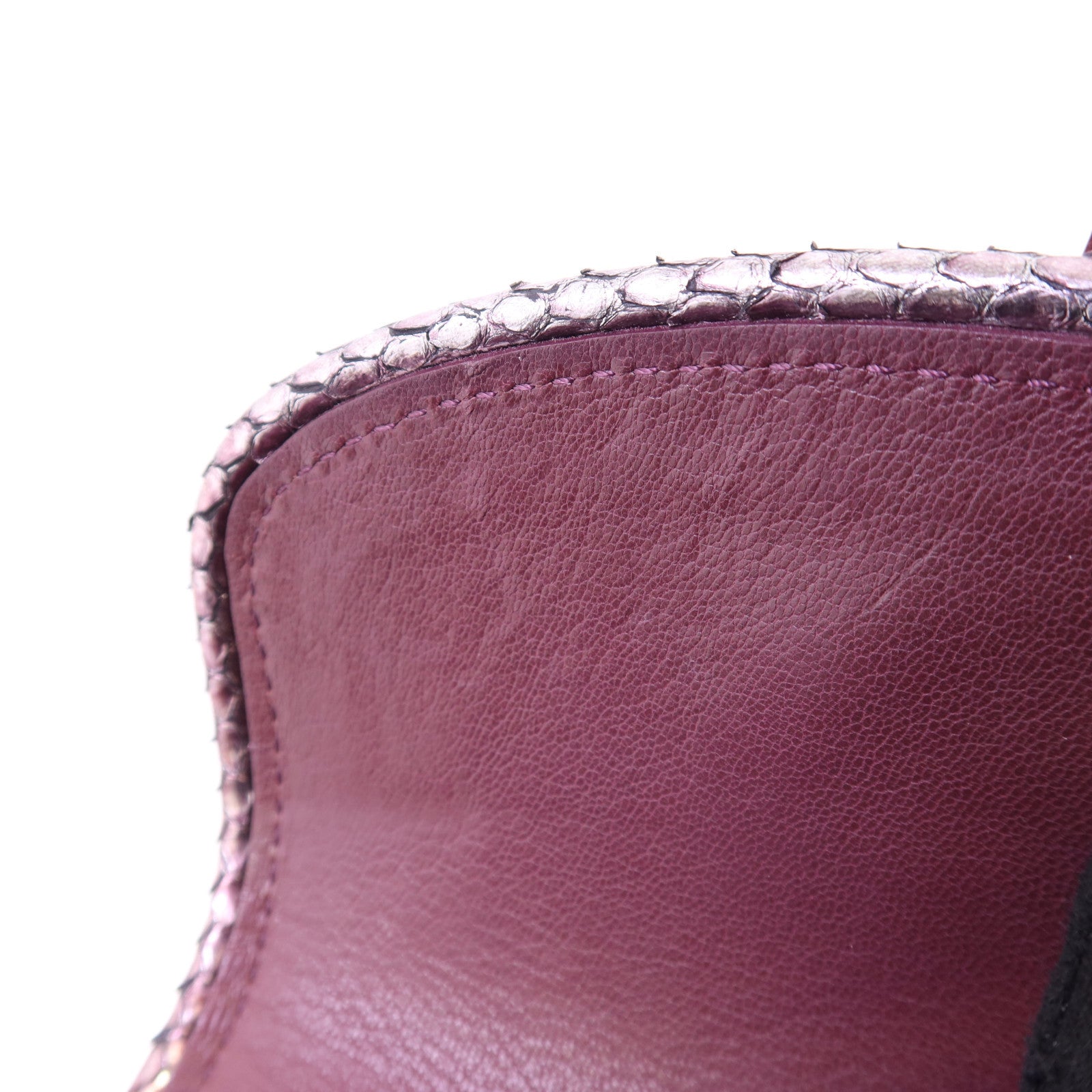 LOUIS VUITTON Monogram Empire/蛇皮皮革Levant金扣鏈帶肩背袋