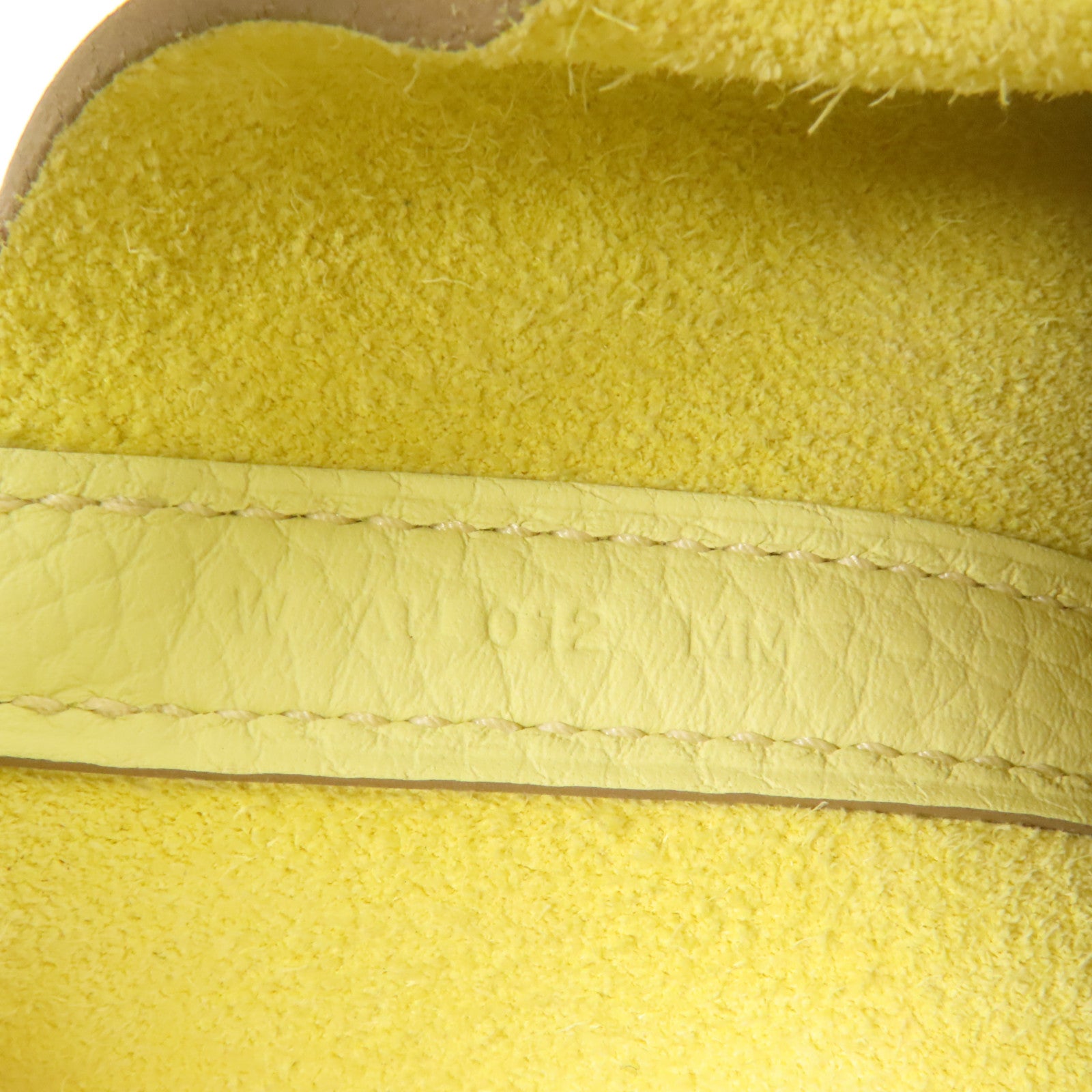 HERMES Clemence皮革Picotin PM銀扣手挽袋Jaune Poussin