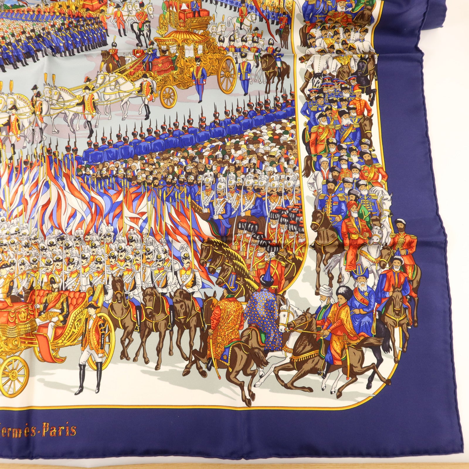 HERMES 絲質Scarf 90x90絲巾