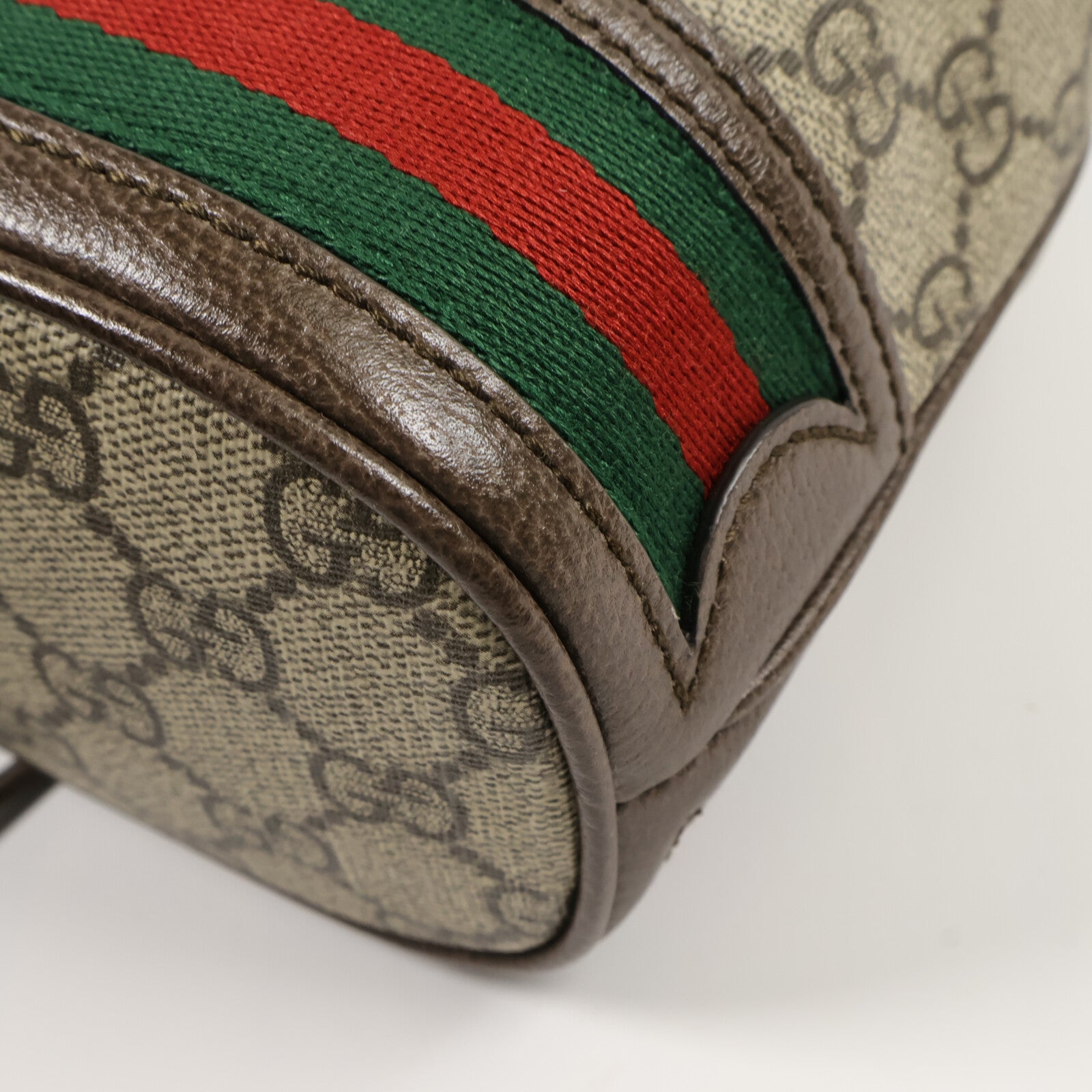 GUCCI 塗層帆布Ophidia GG MIni Bucket