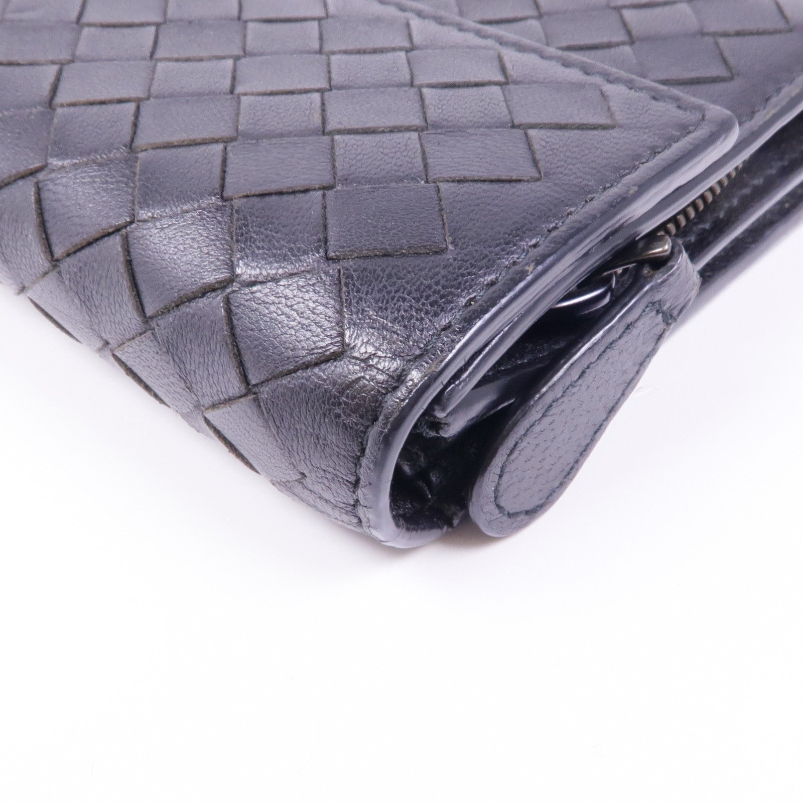 BOTTEGA VENETA 【激減優惠】羊皮皮革Long Wallet長錢包