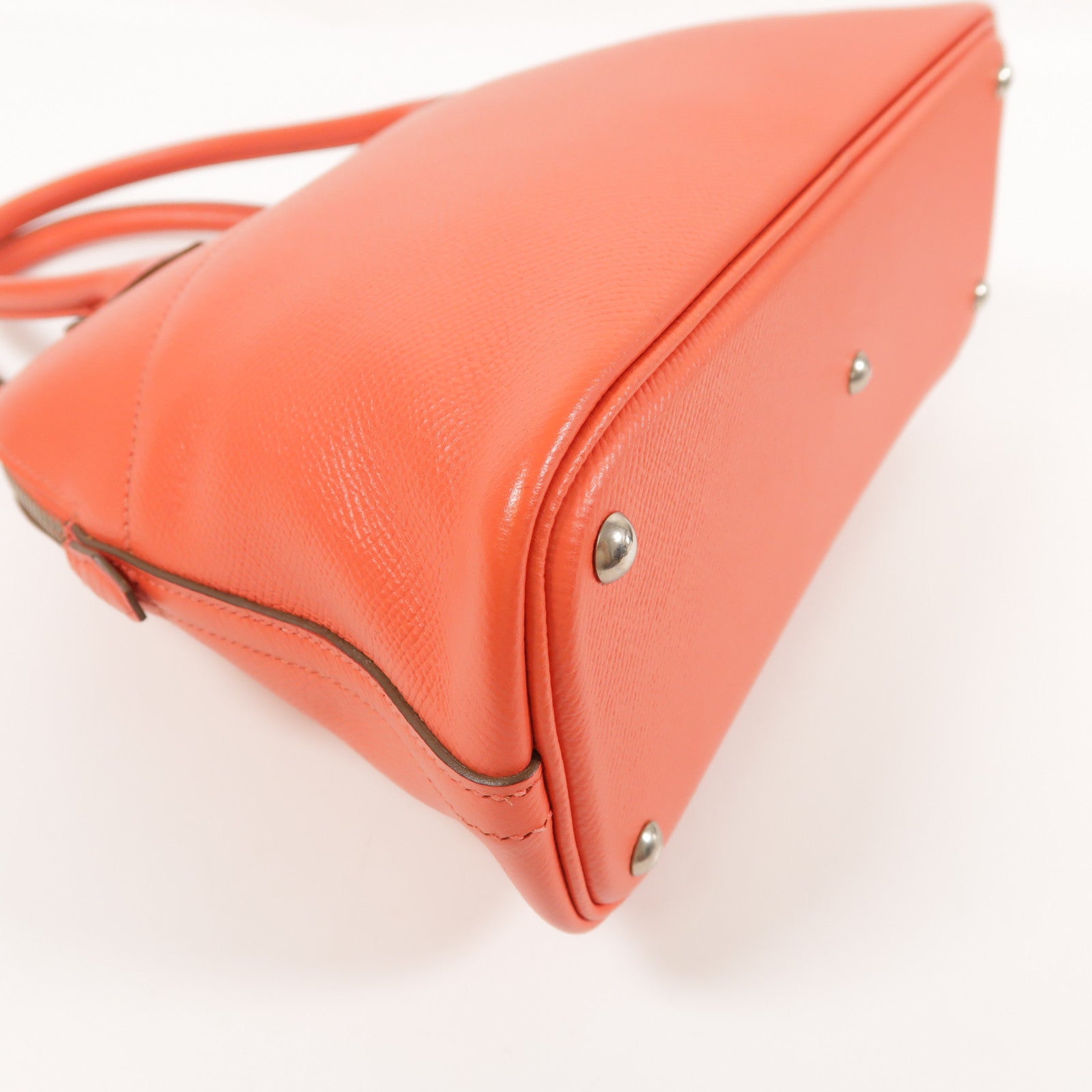 HERMES PHW Bolide 27 2 Way Shoulder Bag Veau Epsom Leather Red