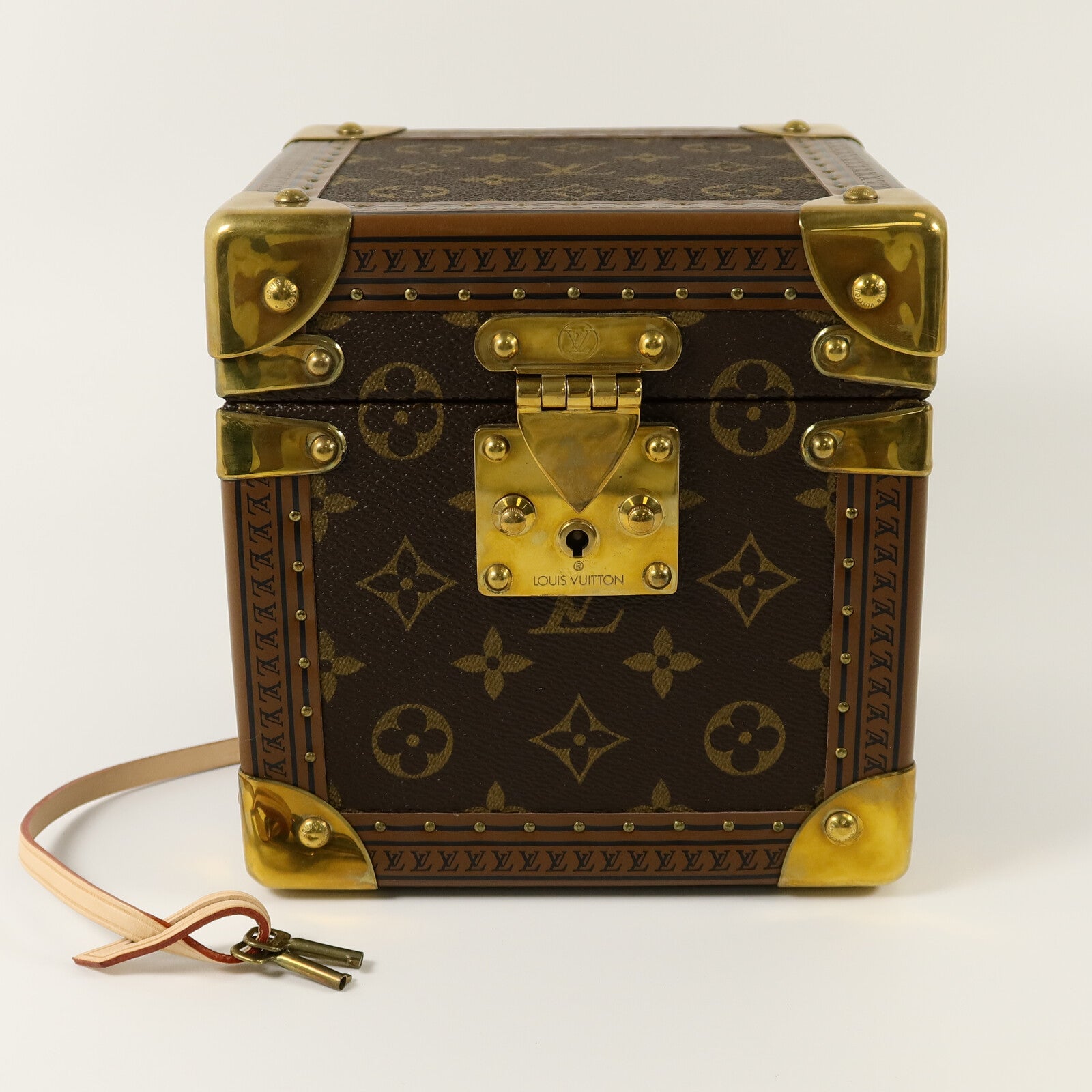 LOUIS VUITTON Monogram Coffret Merveilles Jewelry Box珠寶盒