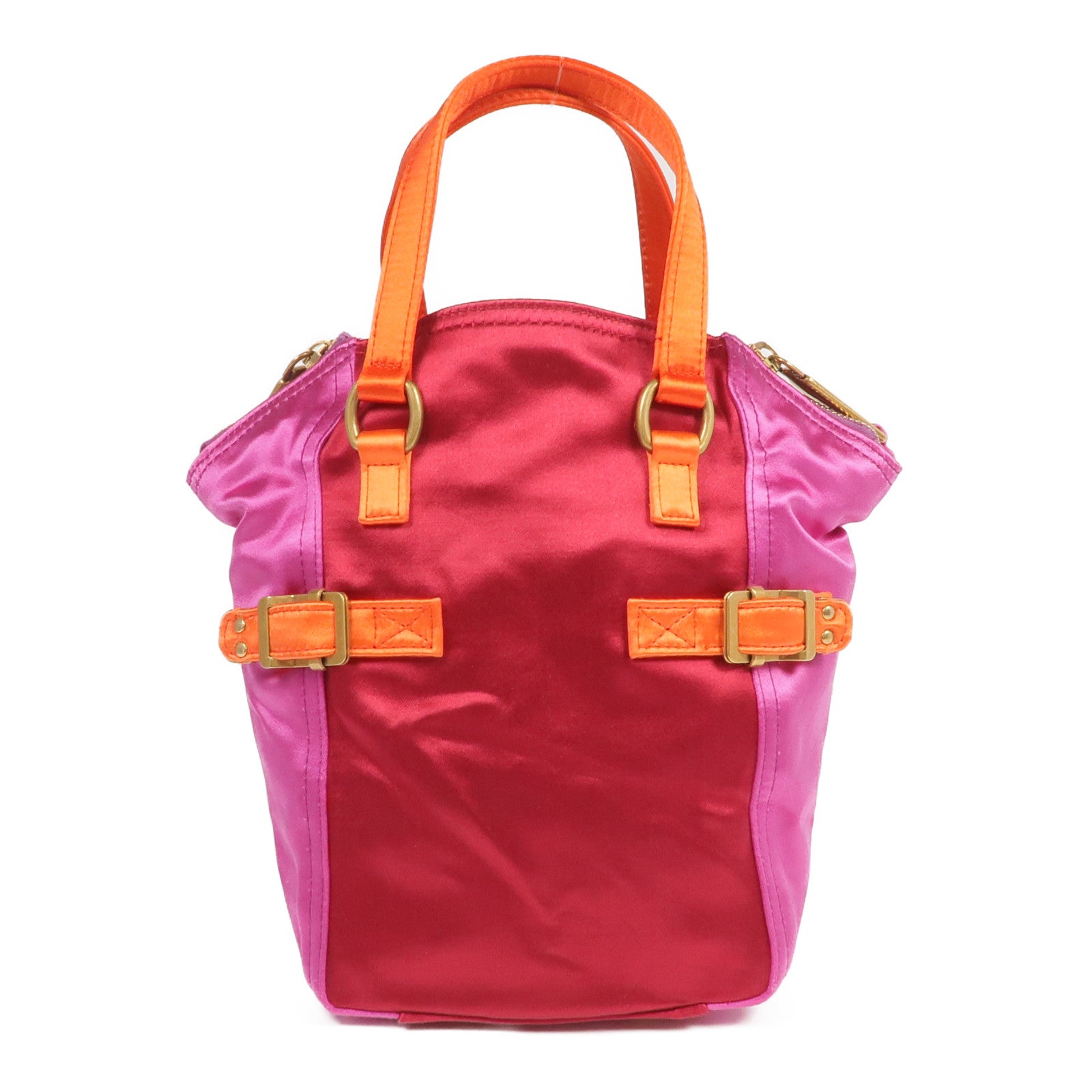 SAINT LAURENT 布料Vintage Hand Bag金扣手挽袋