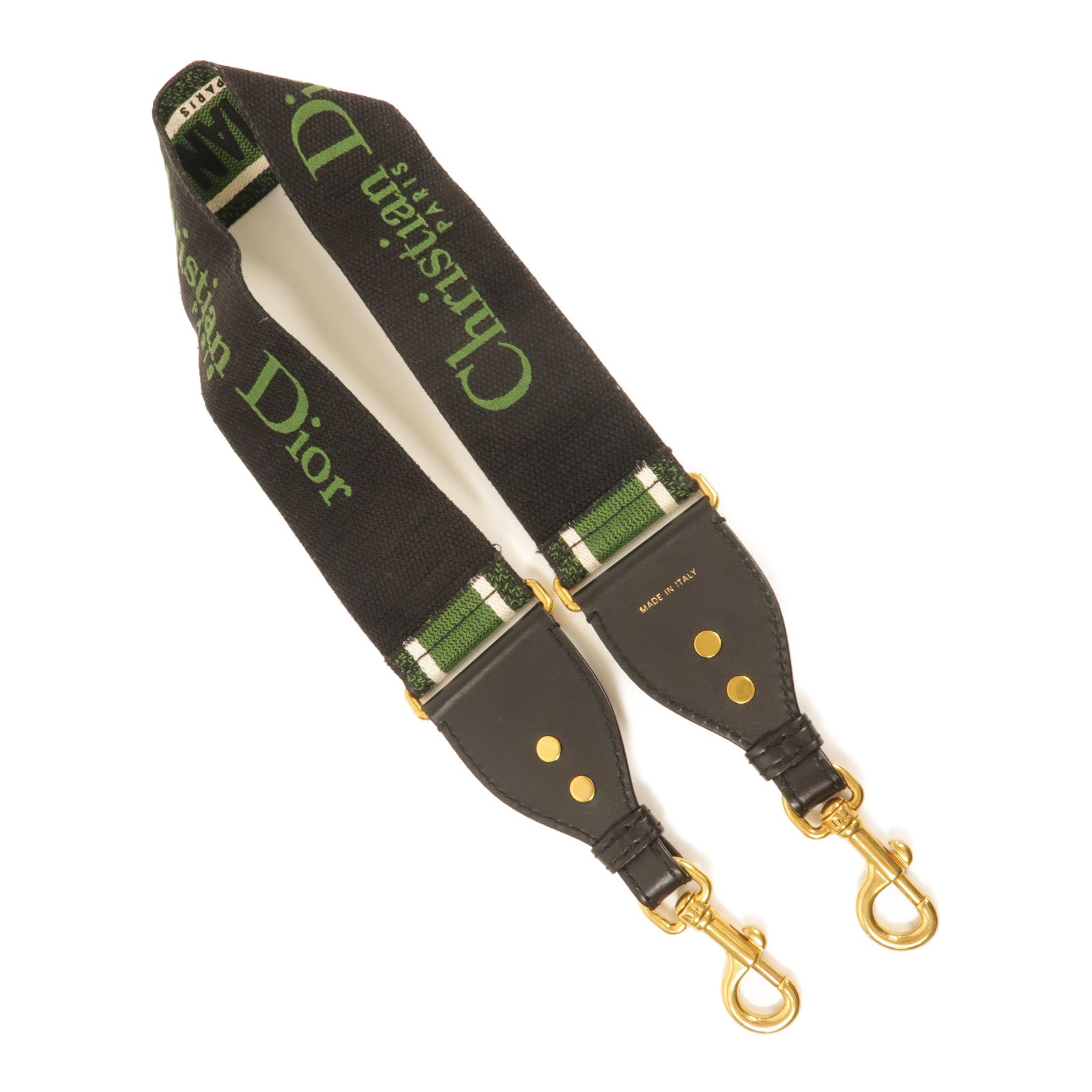 Dior 【激減優惠】帆布Shoulder Strap金扣肩背帶