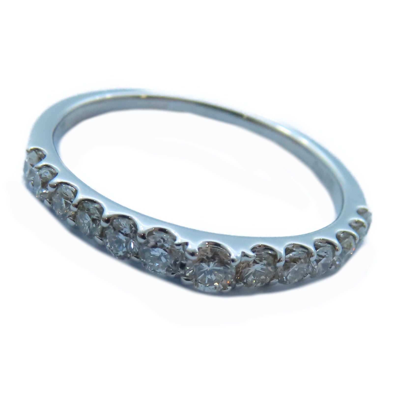 JEWELRY 18K白金Diamond Ring 0.50ct鑽石戒指US#7.25