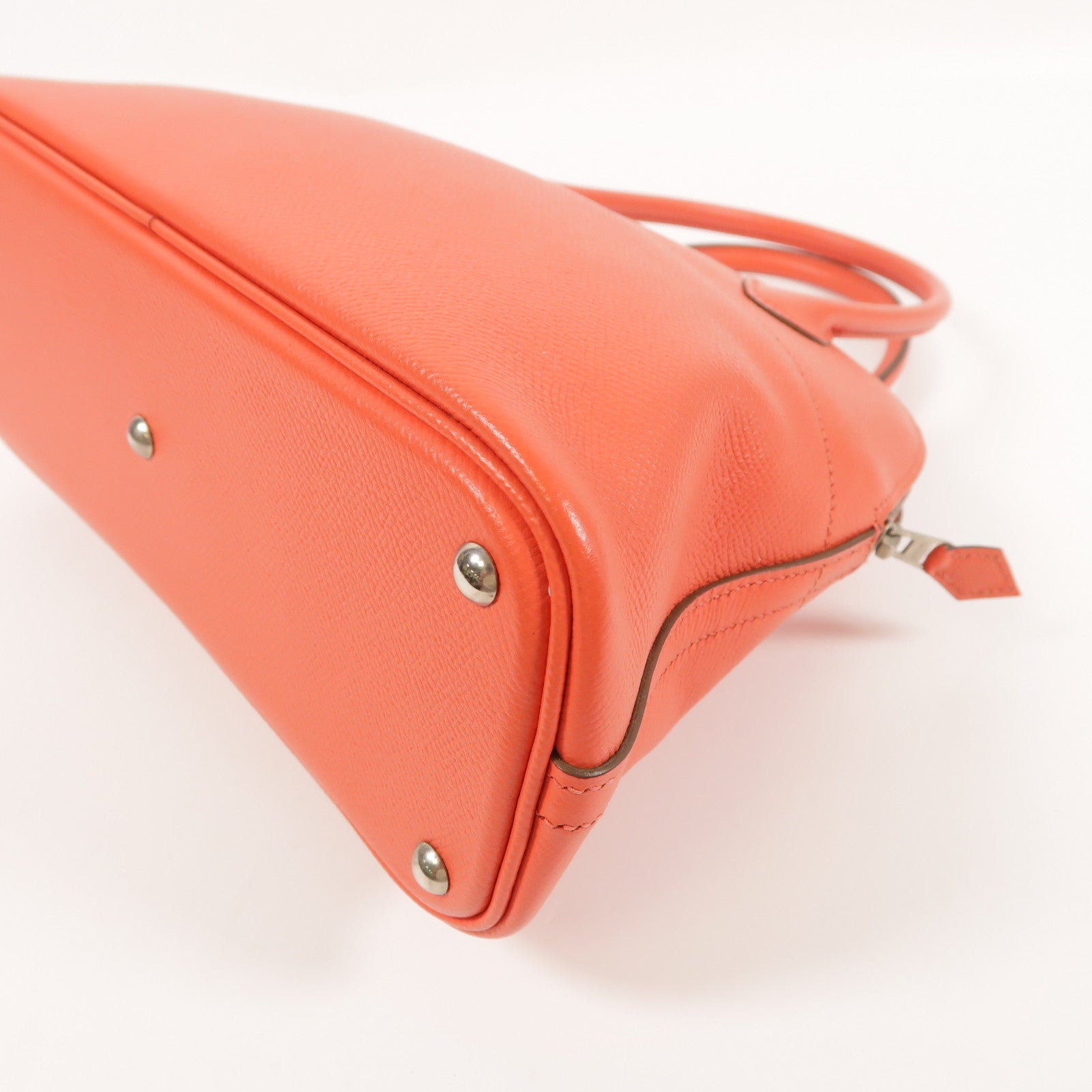 HERMES PHW Bolide 27 2 Way Shoulder Bag Veau Epsom Leather Red