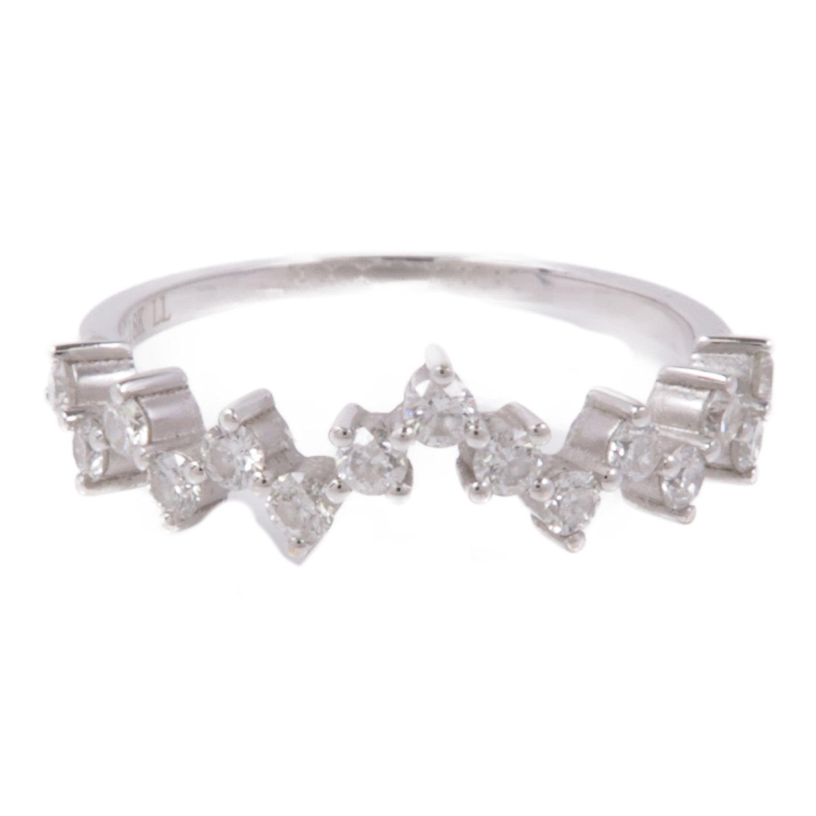 JEWELRY 18K白金Diamond Ring鑽石戒指US#6