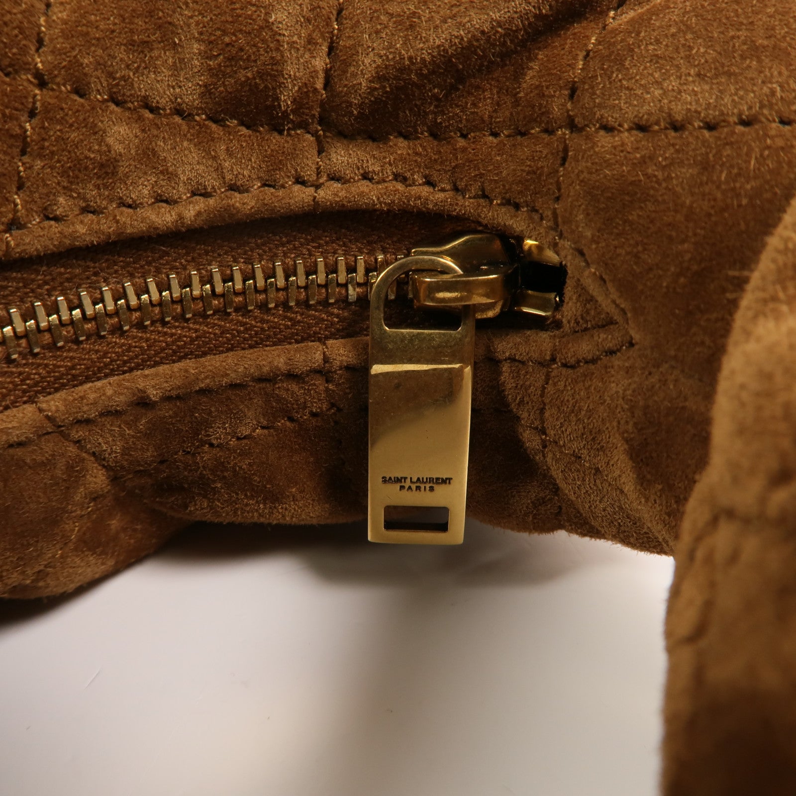 SAINT LAURENT 麂皮皮革Icarino Mini肩背袋