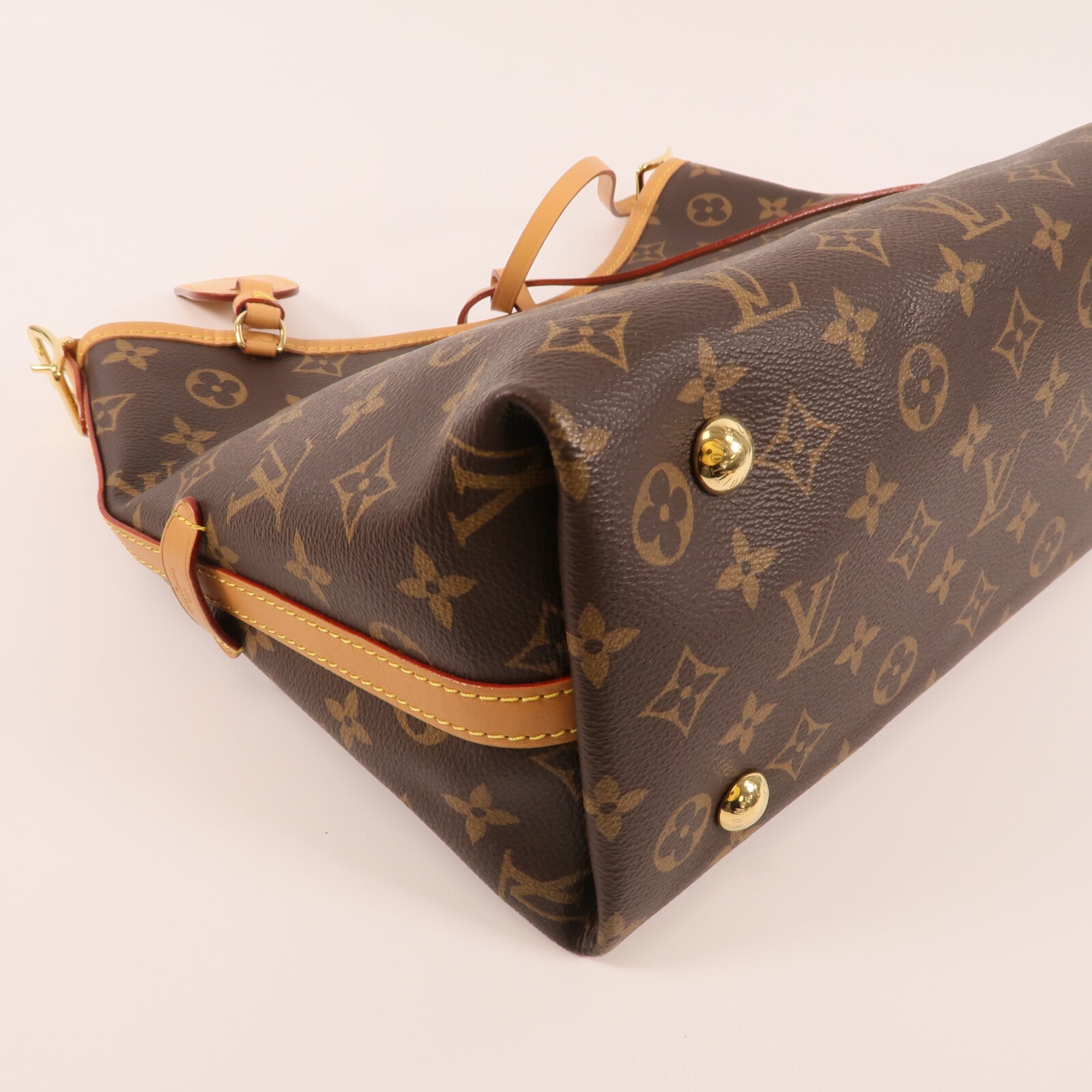 LOUIS VUITTON Monogram CarryAll PM金扣肩背袋