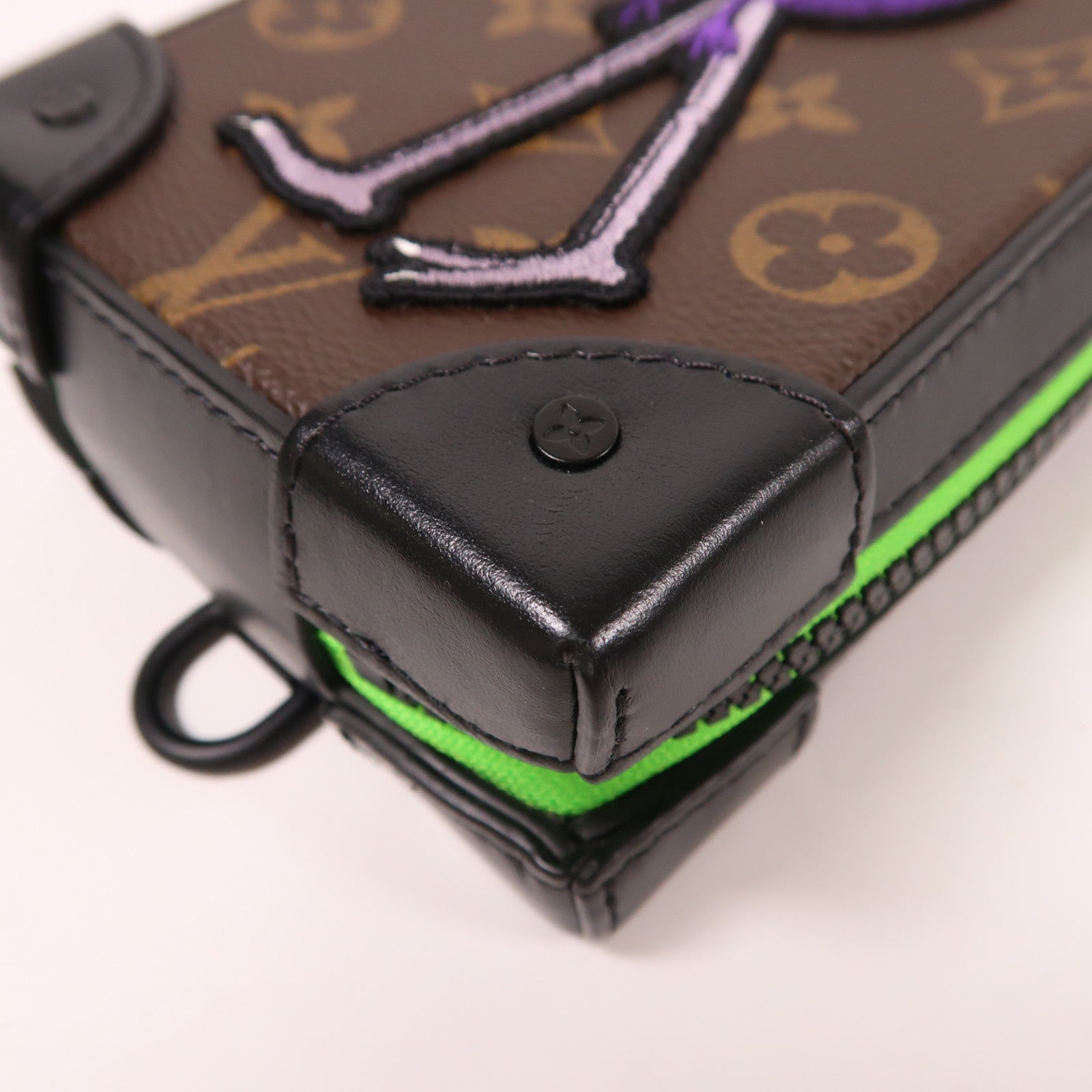LOUIS VUITTON LV Soft Trunk Phone Box Shoulder Bag M80144 Monogram
