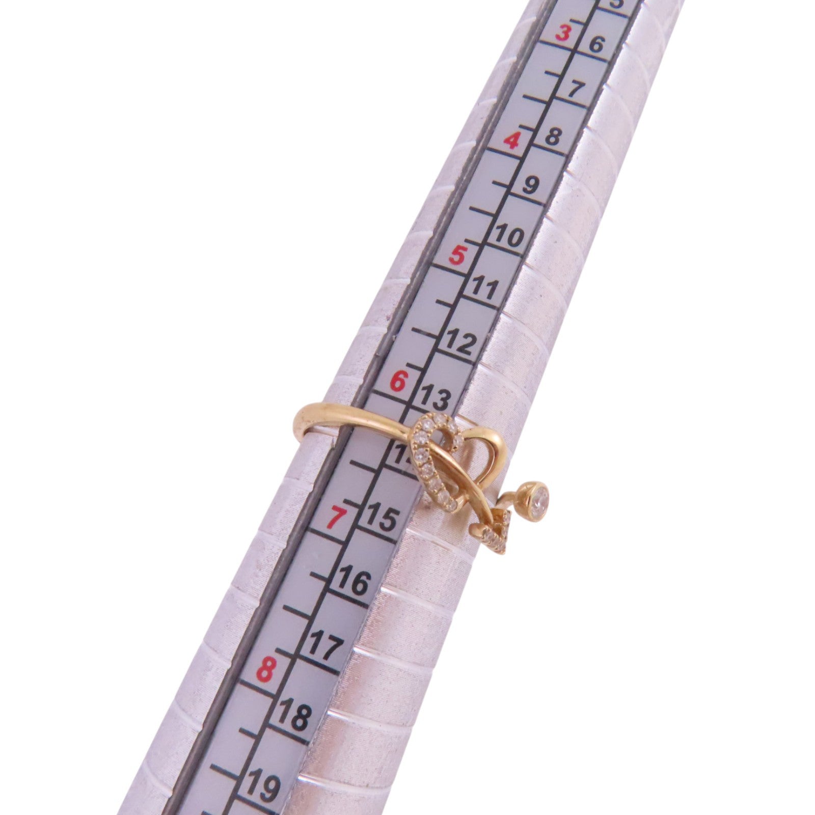 JEWELRY 18K玫瑰金/鑽石Diamond Ring戒指US#6.5