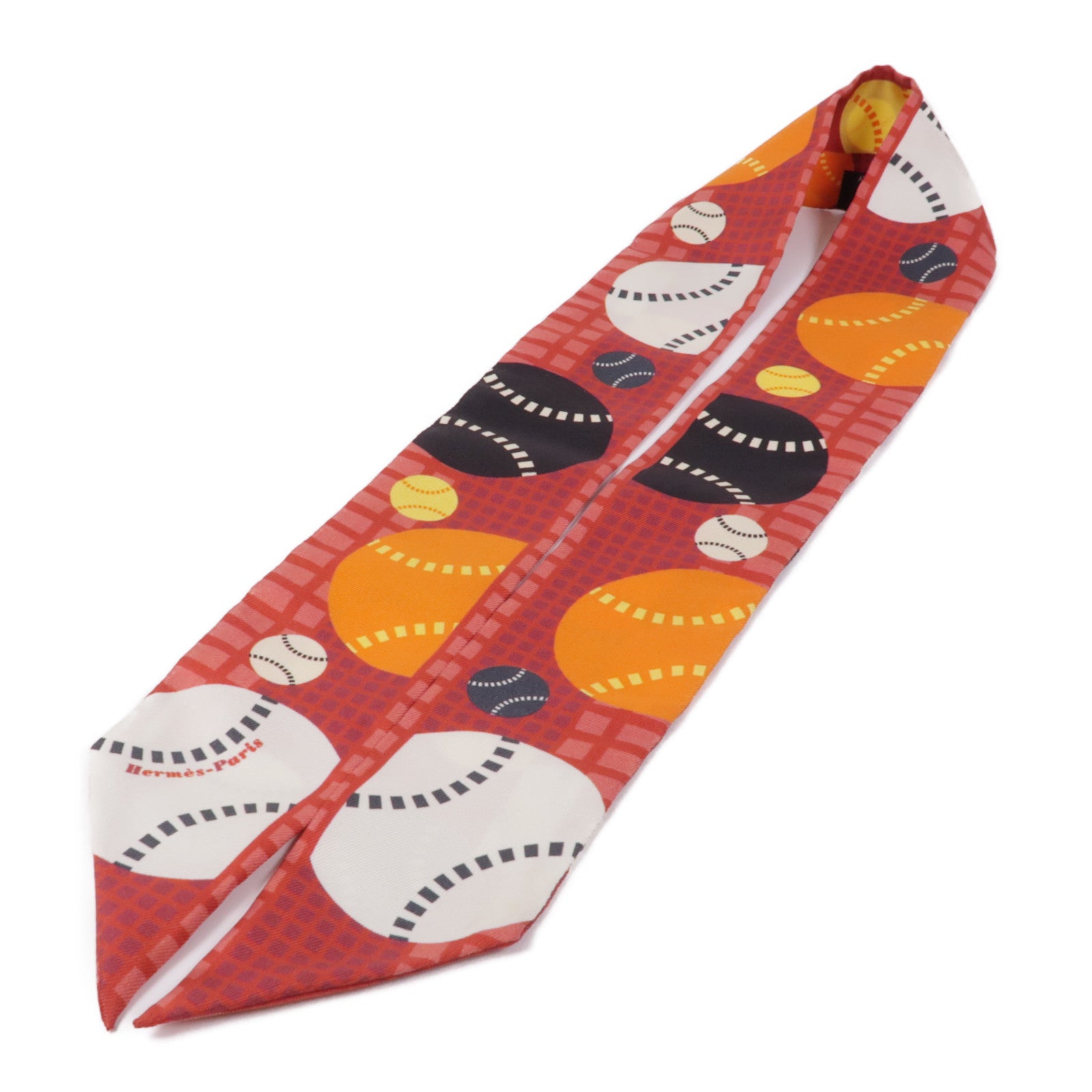HERMES 【激減優惠】絲質Twilly絲巾