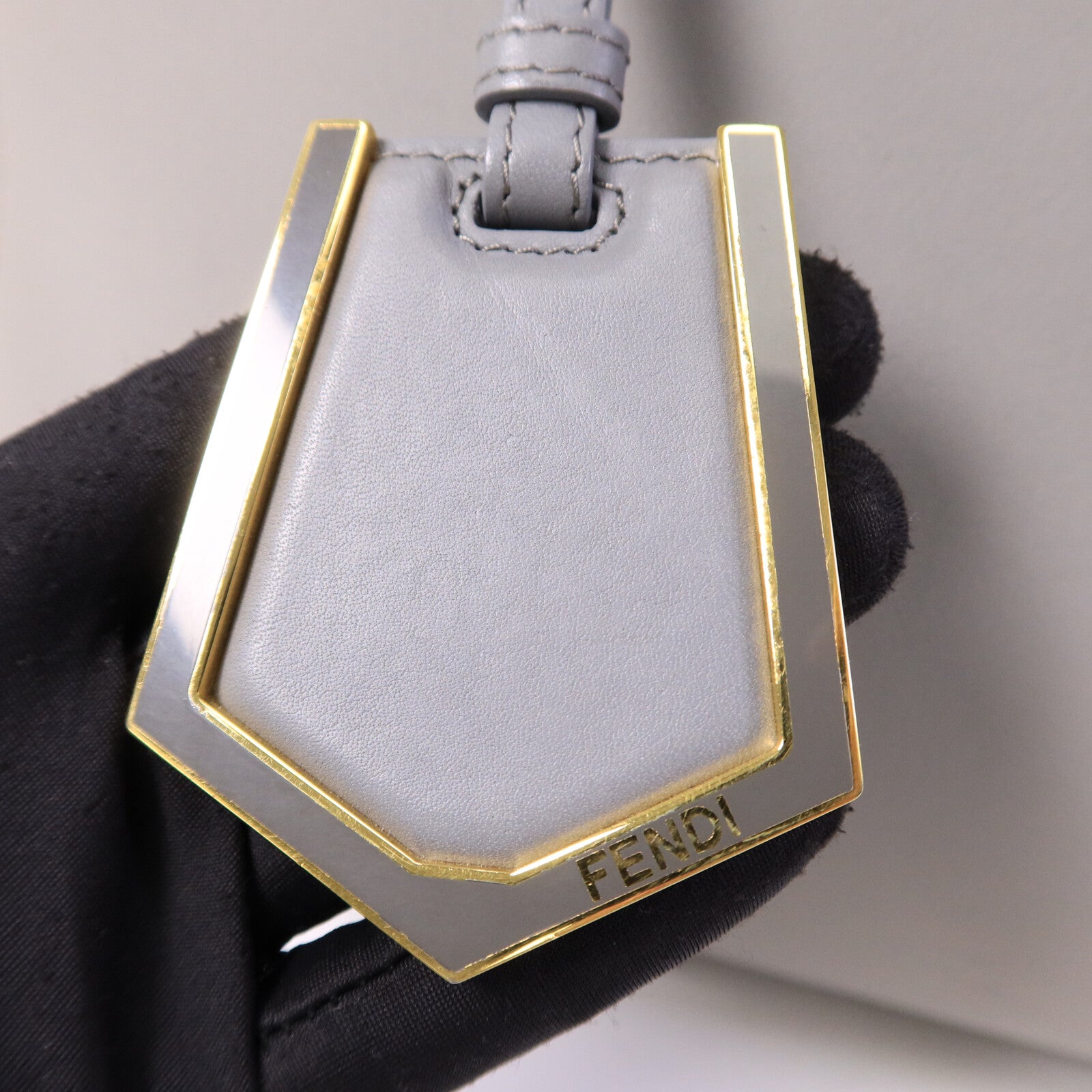 FENDI 帆布Hand Bag金扣手挽肩背兩用袋