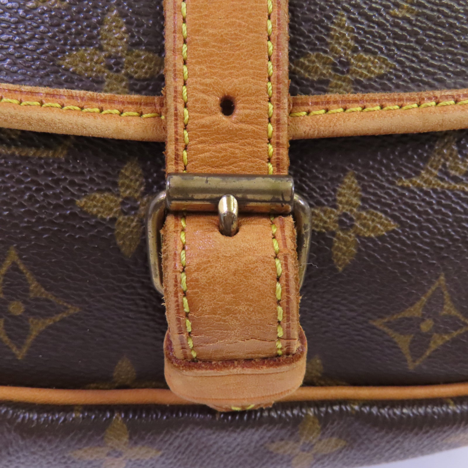 LOUIS VUITTON 【激減優惠】Monogram Saumur 30金扣肩背袋
