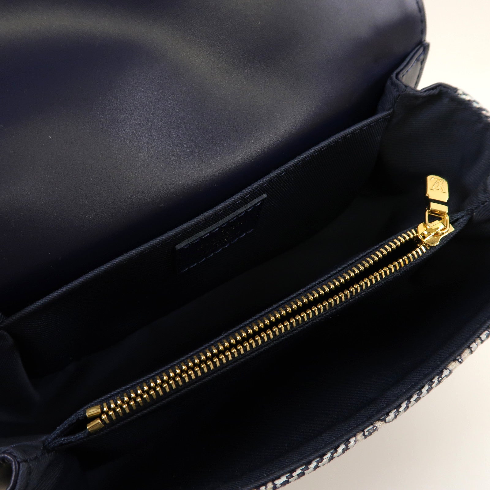 LOUIS VUITTON 【激減優惠】Monogram Pochette Metis East West金扣肩背袋藍色