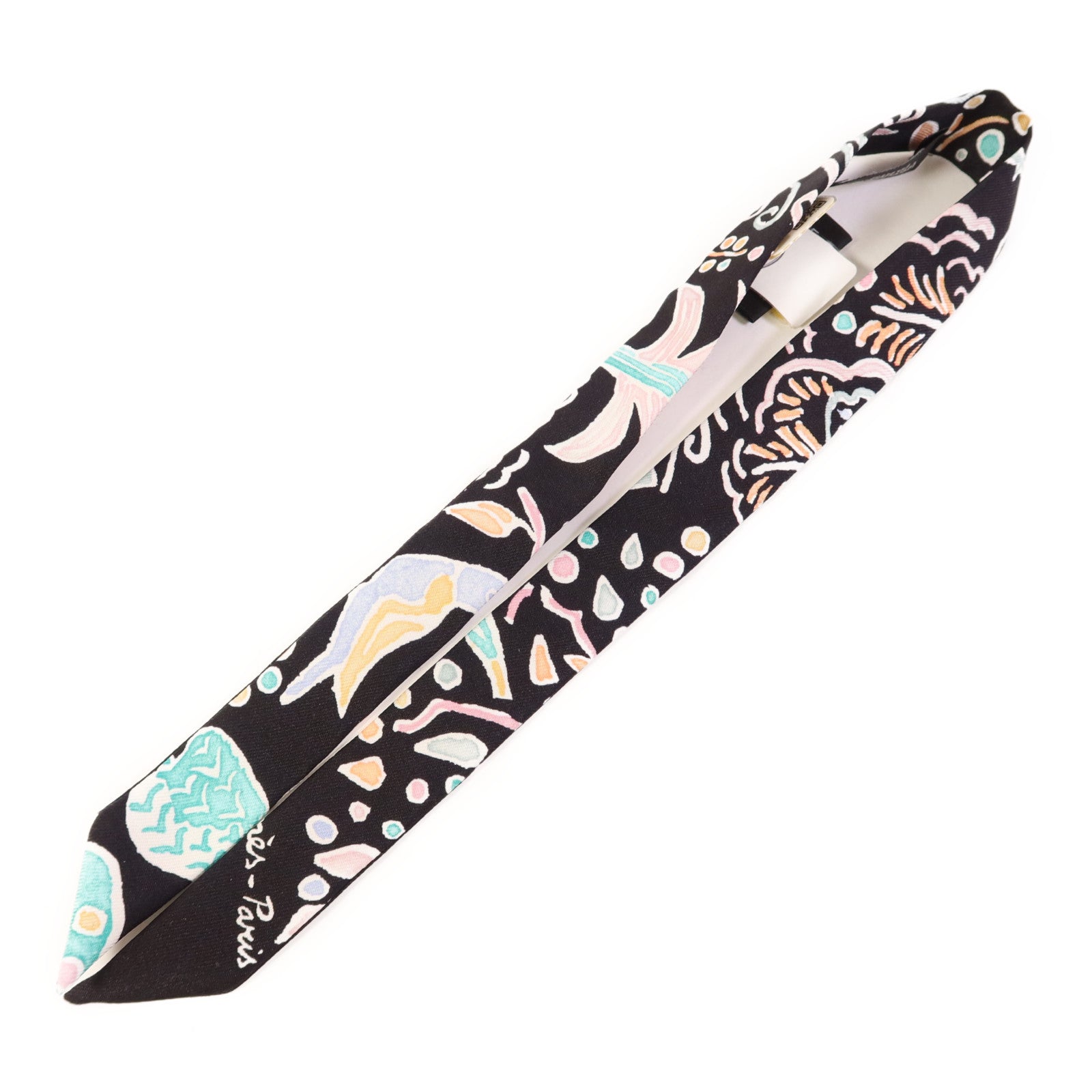 HERMES 絲質Twilly Doll絲巾