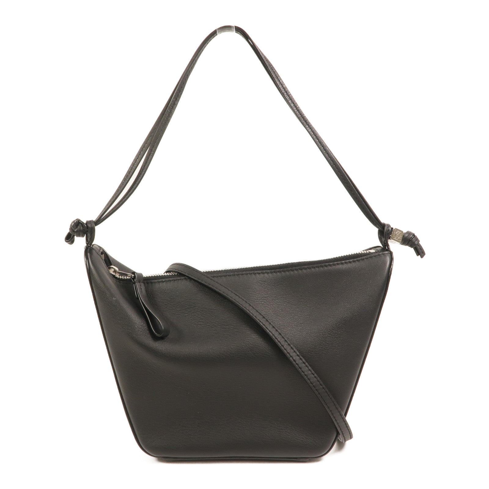 LOEWE 牛皮皮革Mini Hammock Hobo手挽肩背兩用袋