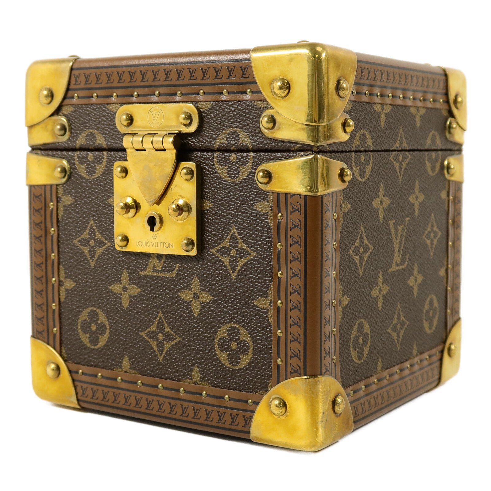 LOUIS VUITTON Monogram Coffret Merveilles Jewelry Box珠寶盒
