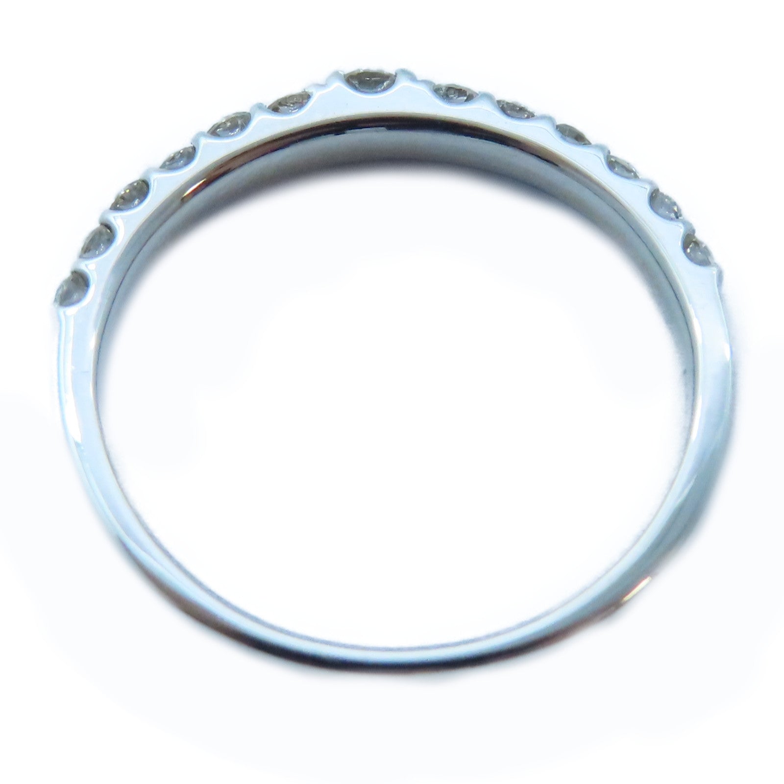 JEWELRY 18K白金Diamond Ring 0.50ct鑽石戒指US#7.25