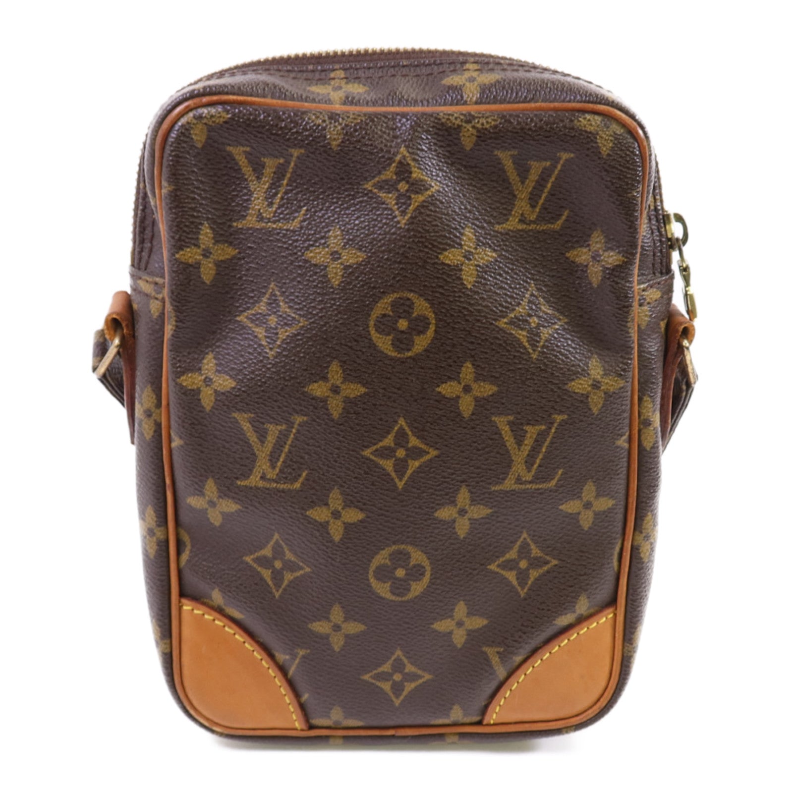 LOUIS VUITTON 【激減優惠】Monogram Danube金扣肩背袋