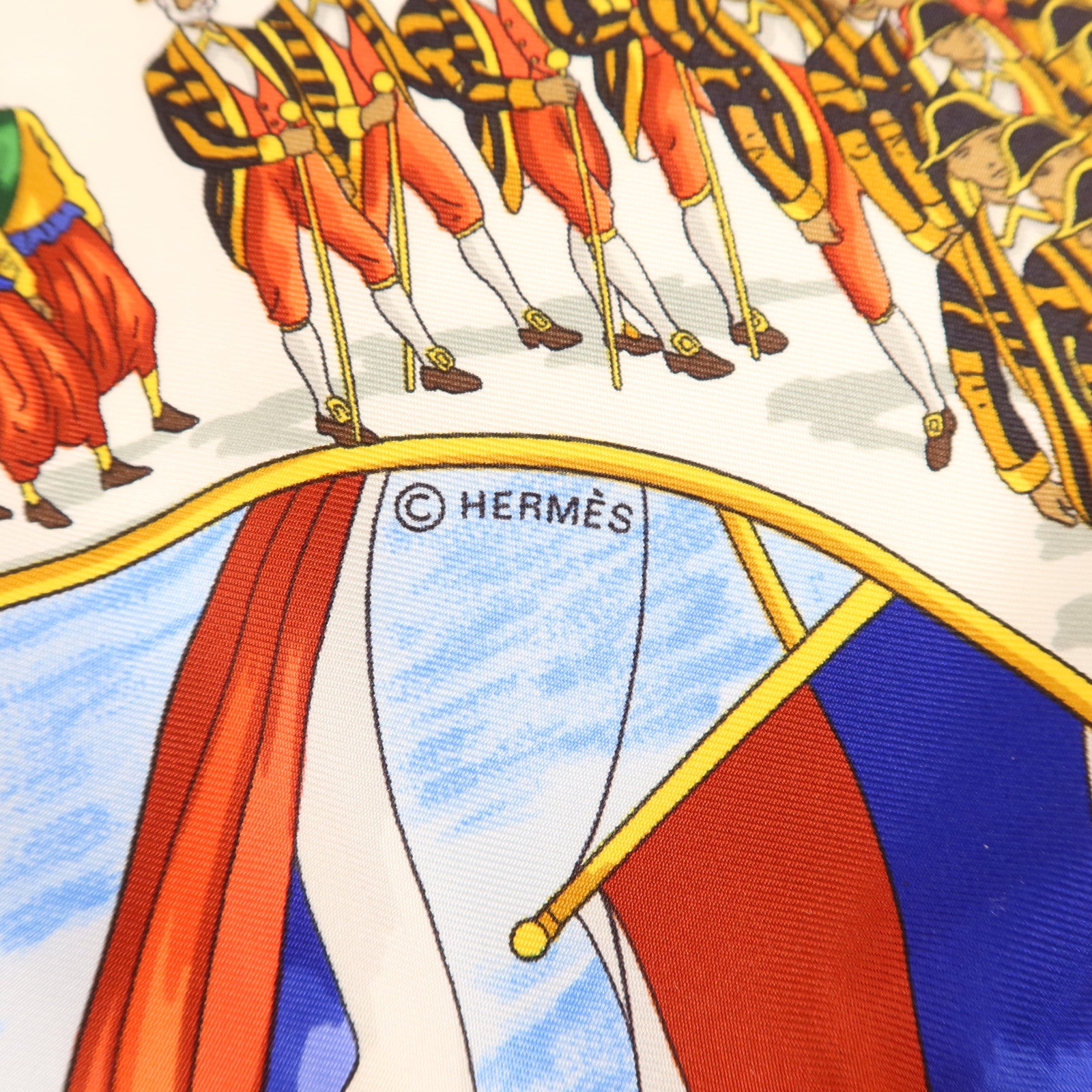 HERMES 絲質Scarf 90x90絲巾