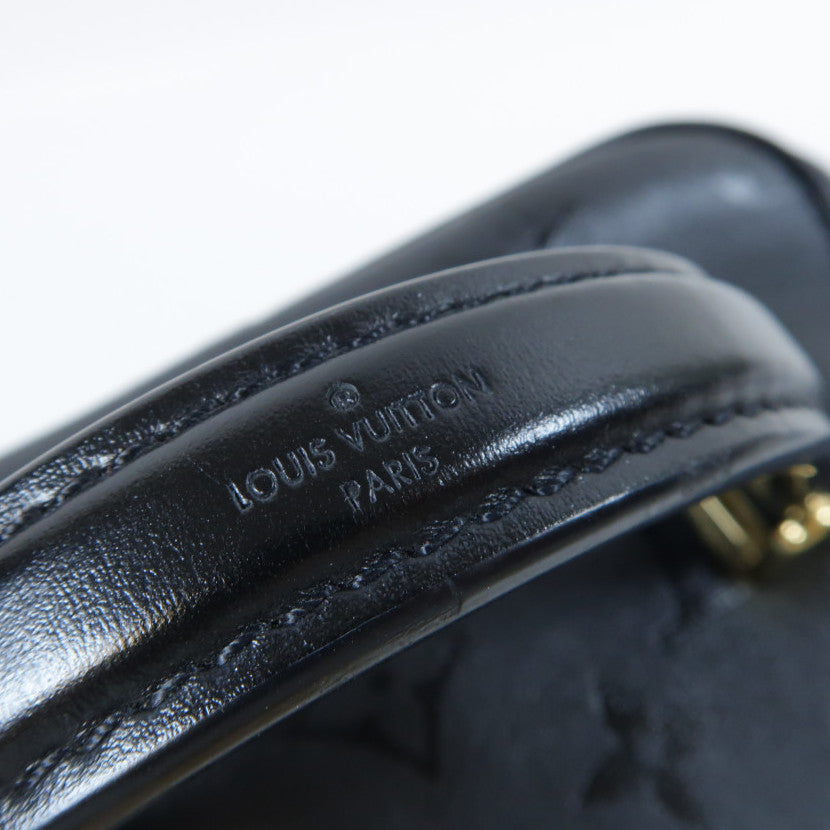 LOUIS VUITTON 【激減優惠】Monogram Ink Vanity PM金扣手挽肩背兩用袋黑色