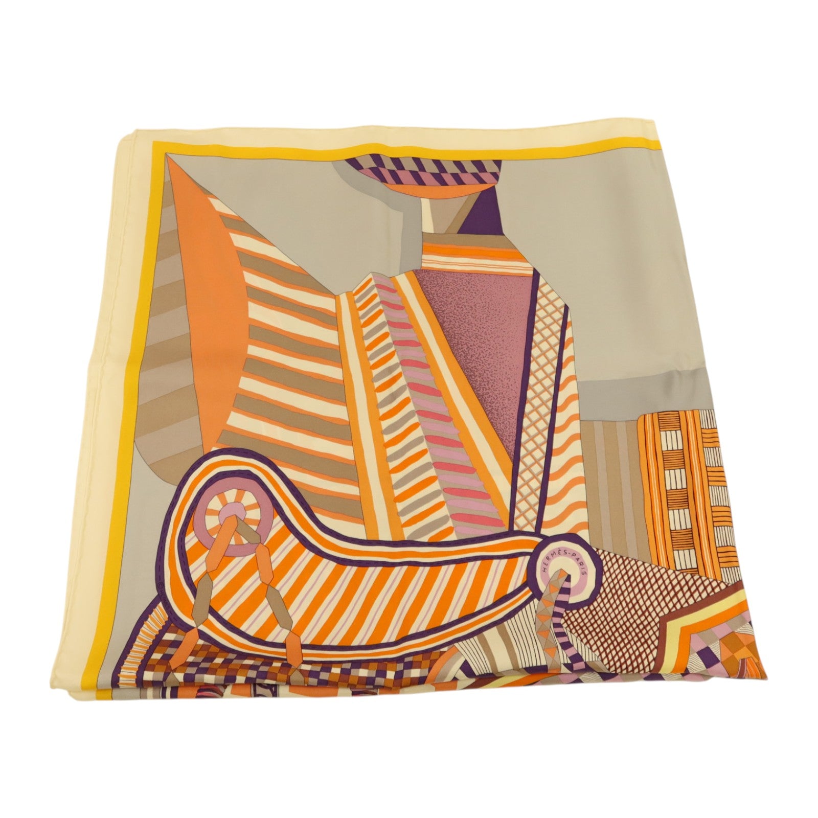 HERMES 絲質Scarf 90x90絲巾