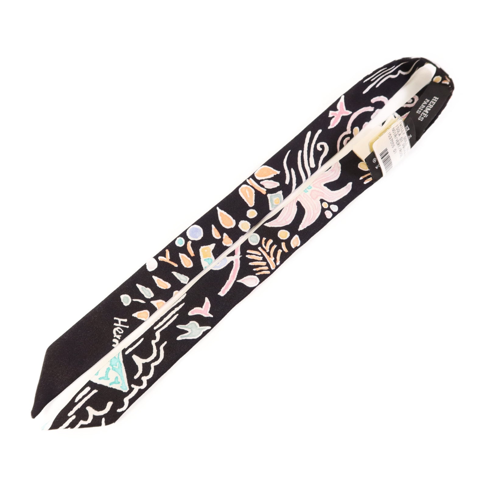 HERMES 絲質Twilly Doll絲巾