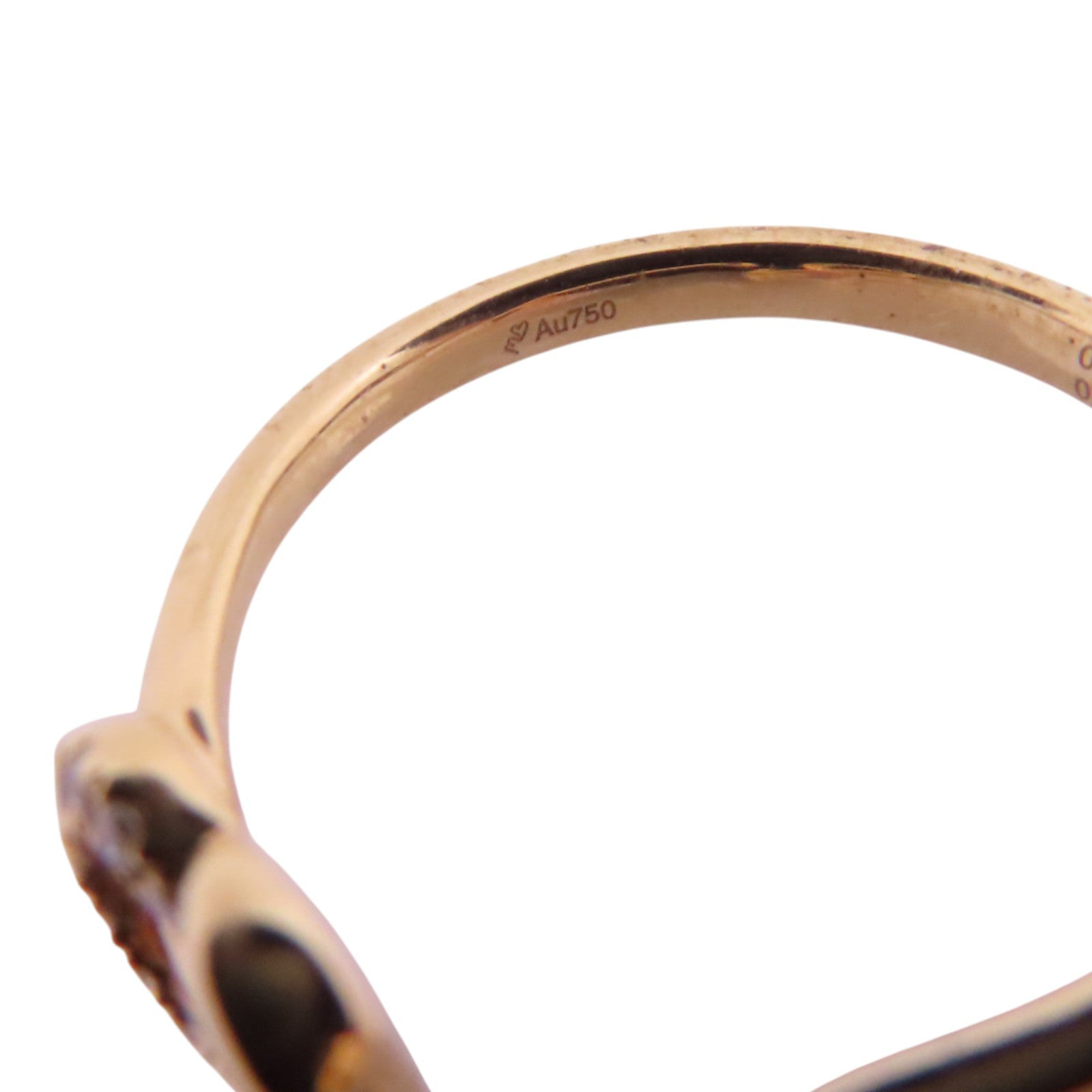 JEWELRY 【激減優惠】18K玫瑰金/鑽石Diamond Ring戒指US#6.5