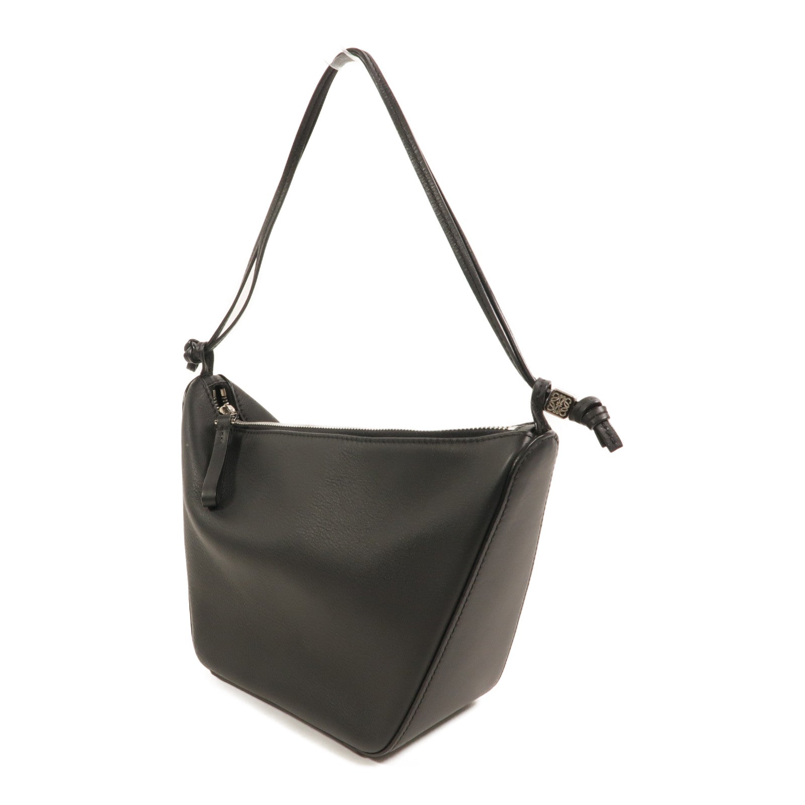 LOEWE 牛皮皮革Mini Hammock Hobo手挽肩背兩用袋