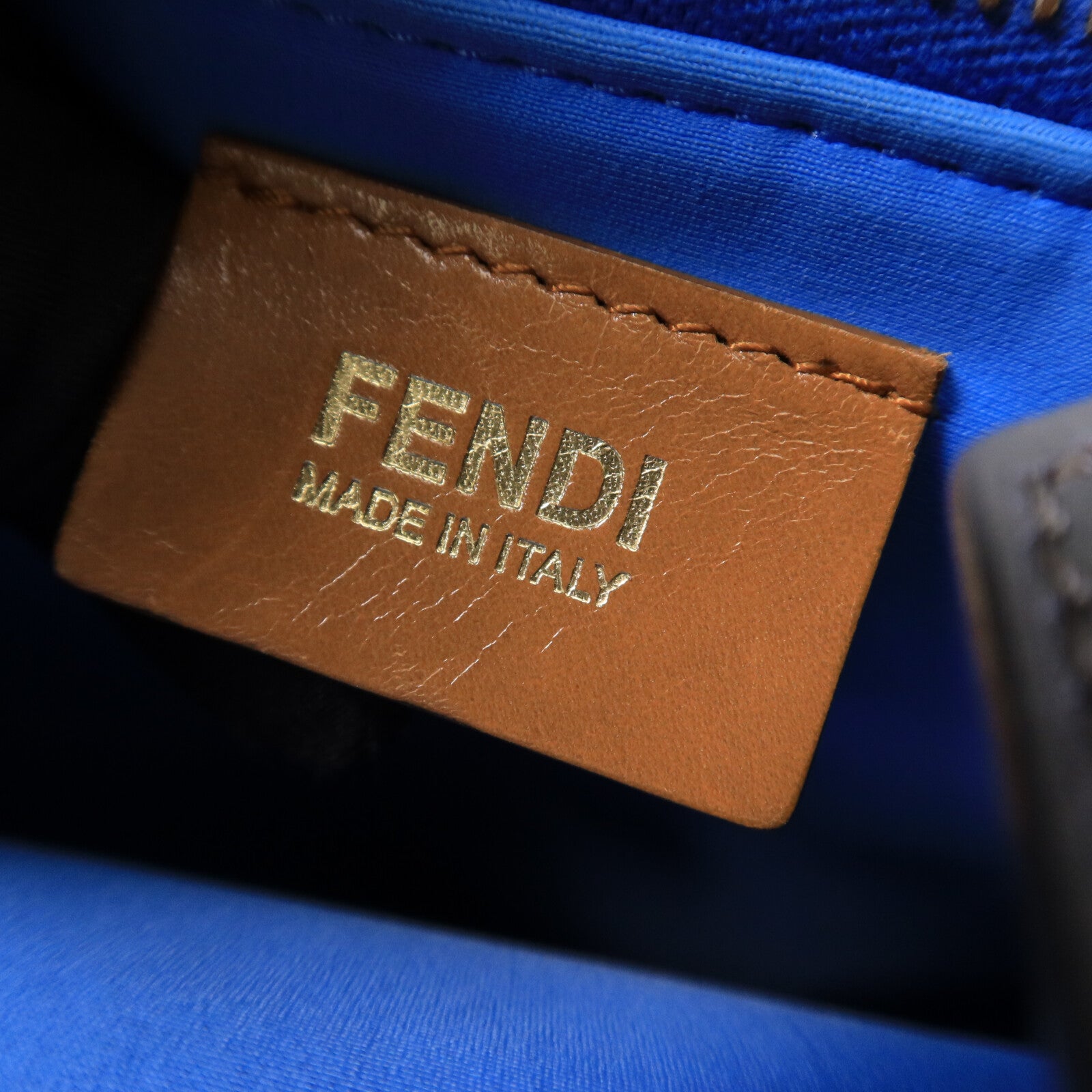 FENDI 帆布Hand Bag金扣手挽肩背兩用袋