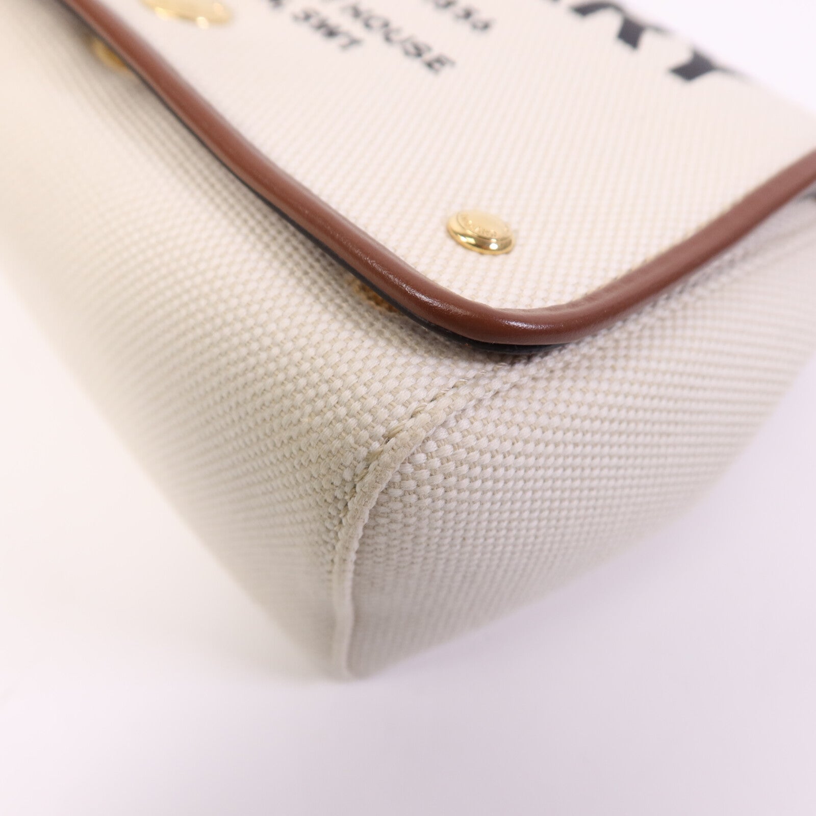 BURBERRY 帆布Horseferry金扣肩背袋