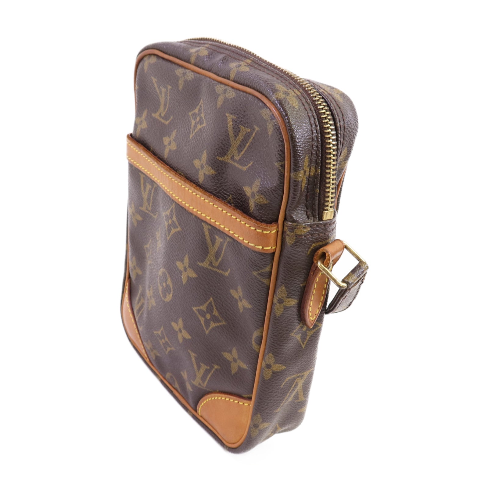 LOUIS VUITTON 【激減優惠】Monogram Danube金扣肩背袋