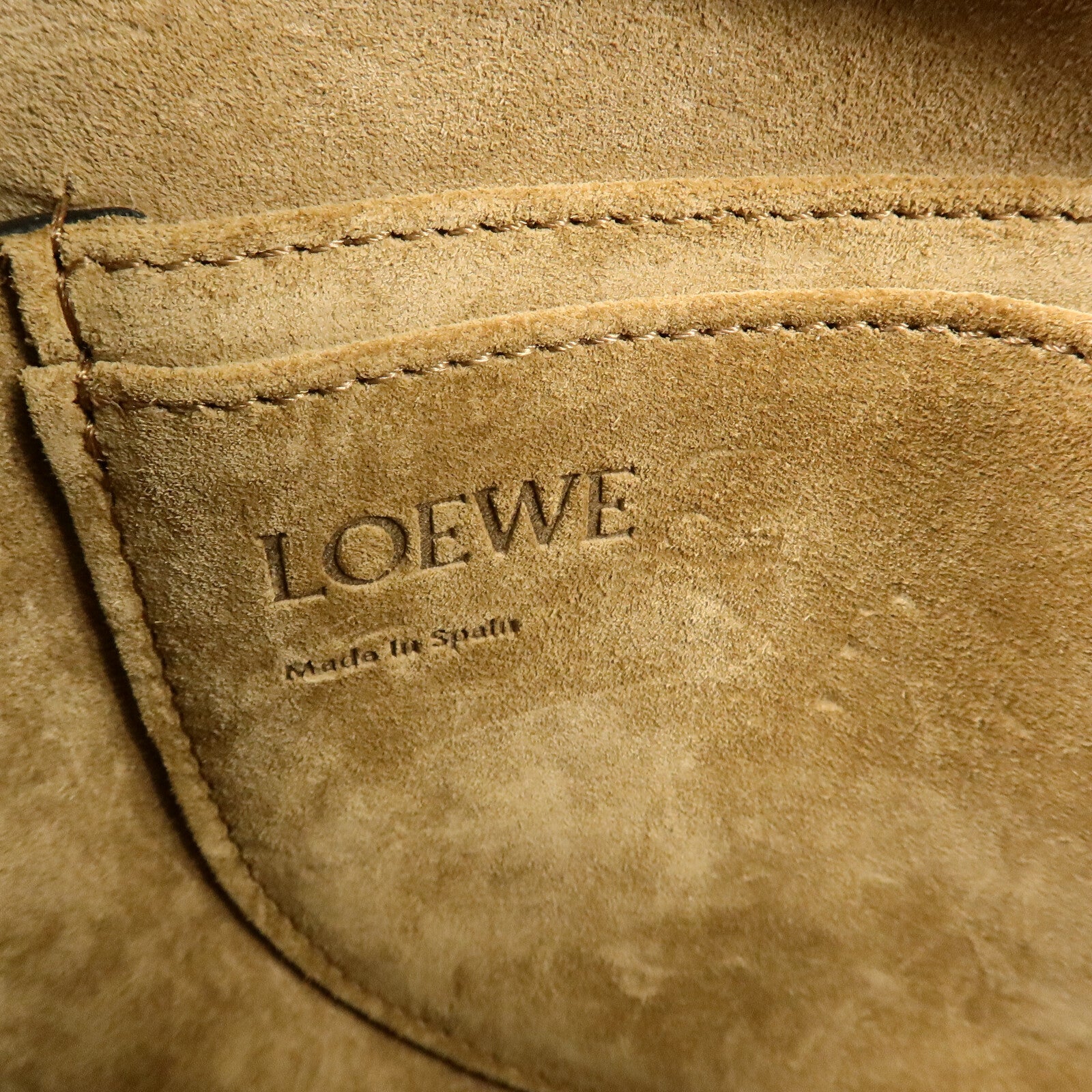 LOEWE 牛皮皮革Mini Gate肩背袋