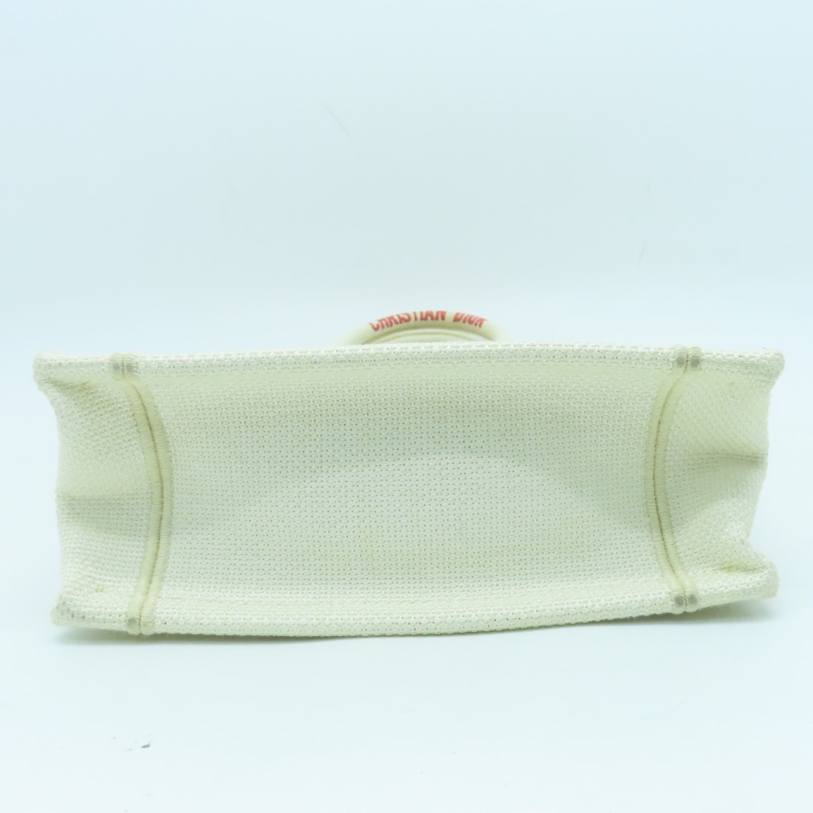 Dior Canvas Tote Bag White/Multicolor