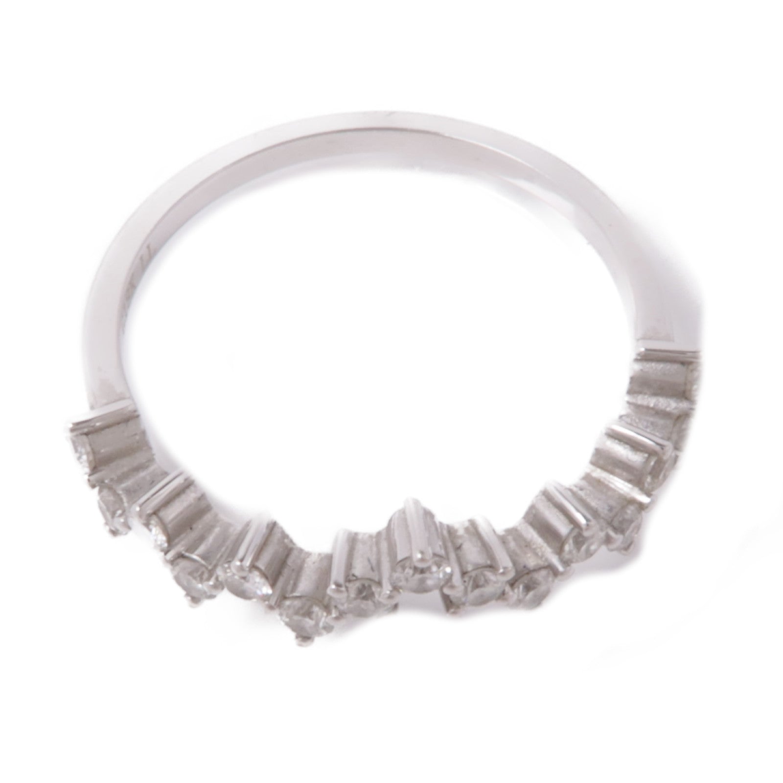 JEWELRY 18K白金Diamond Ring鑽石戒指US#6